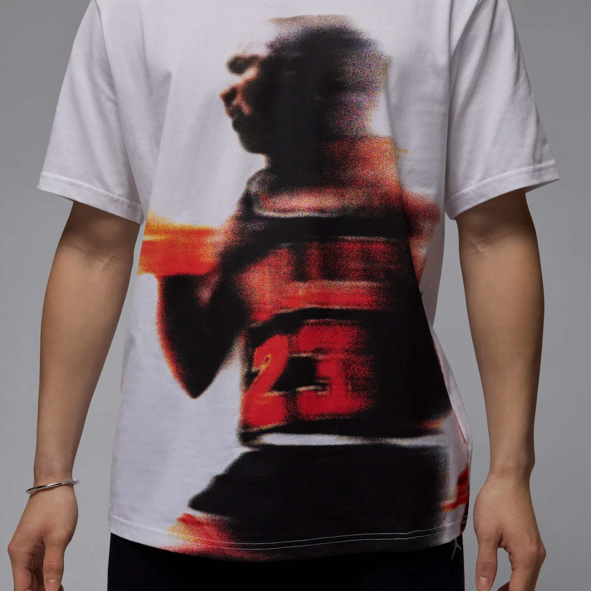 Nike Jordan Sport Men's Dri-FIT Graphic T-Shirt - White - Cotton