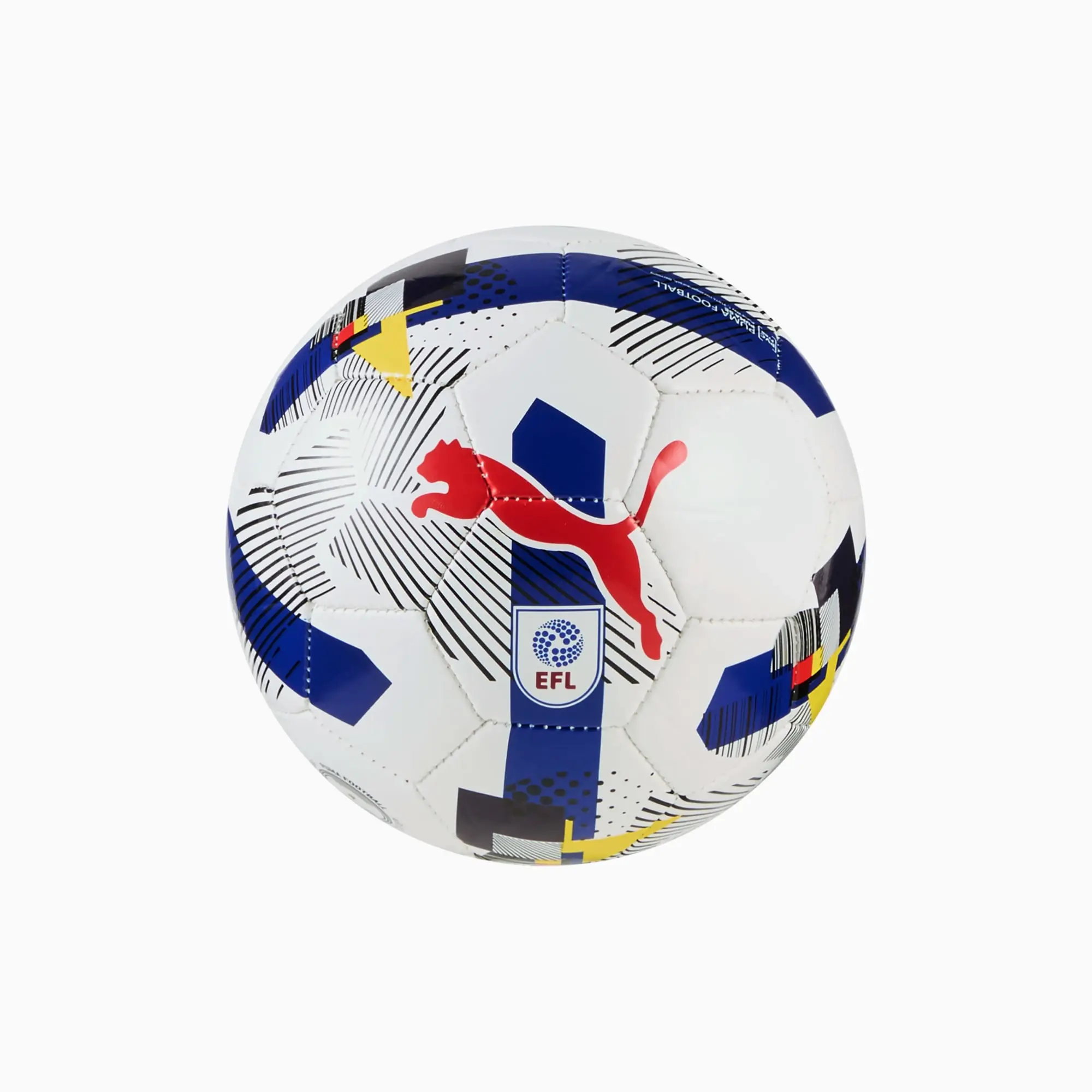PUMA Orbita 6 Efl Mini Football, White/Multicolor
