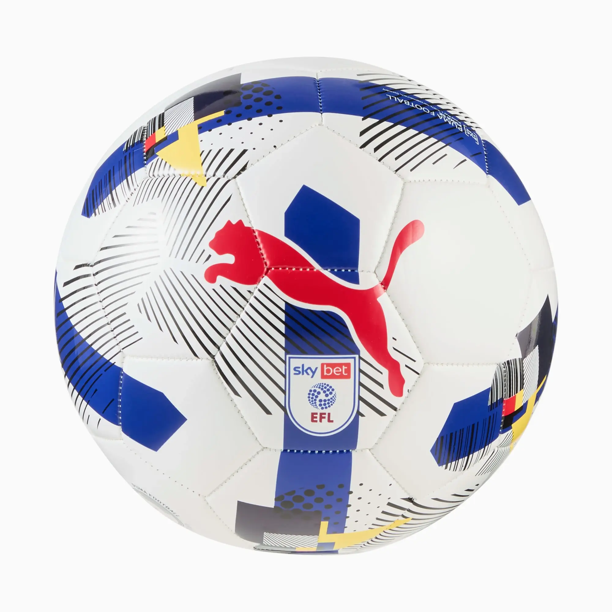 PUMA Orbita 6 Efl Sky Bet Football, White/Multicolor, size 3