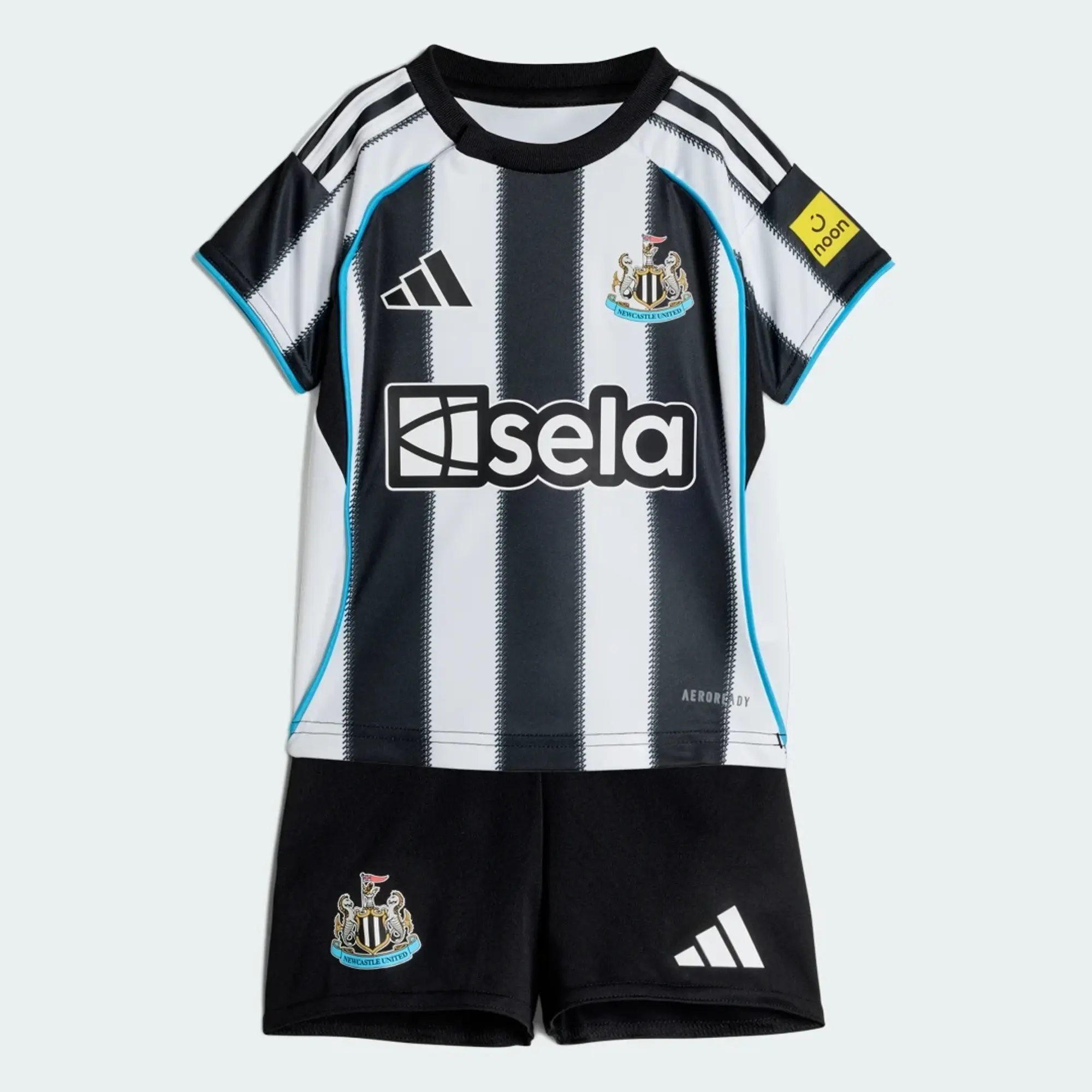 adidas Newcastle United FC 25/26 Home Baby Kit Kids