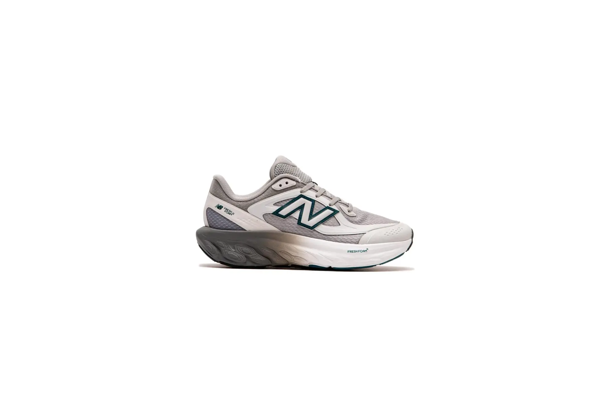 New Balance Unisex Fresh Foam Trainer in Grey/Blue Mesh