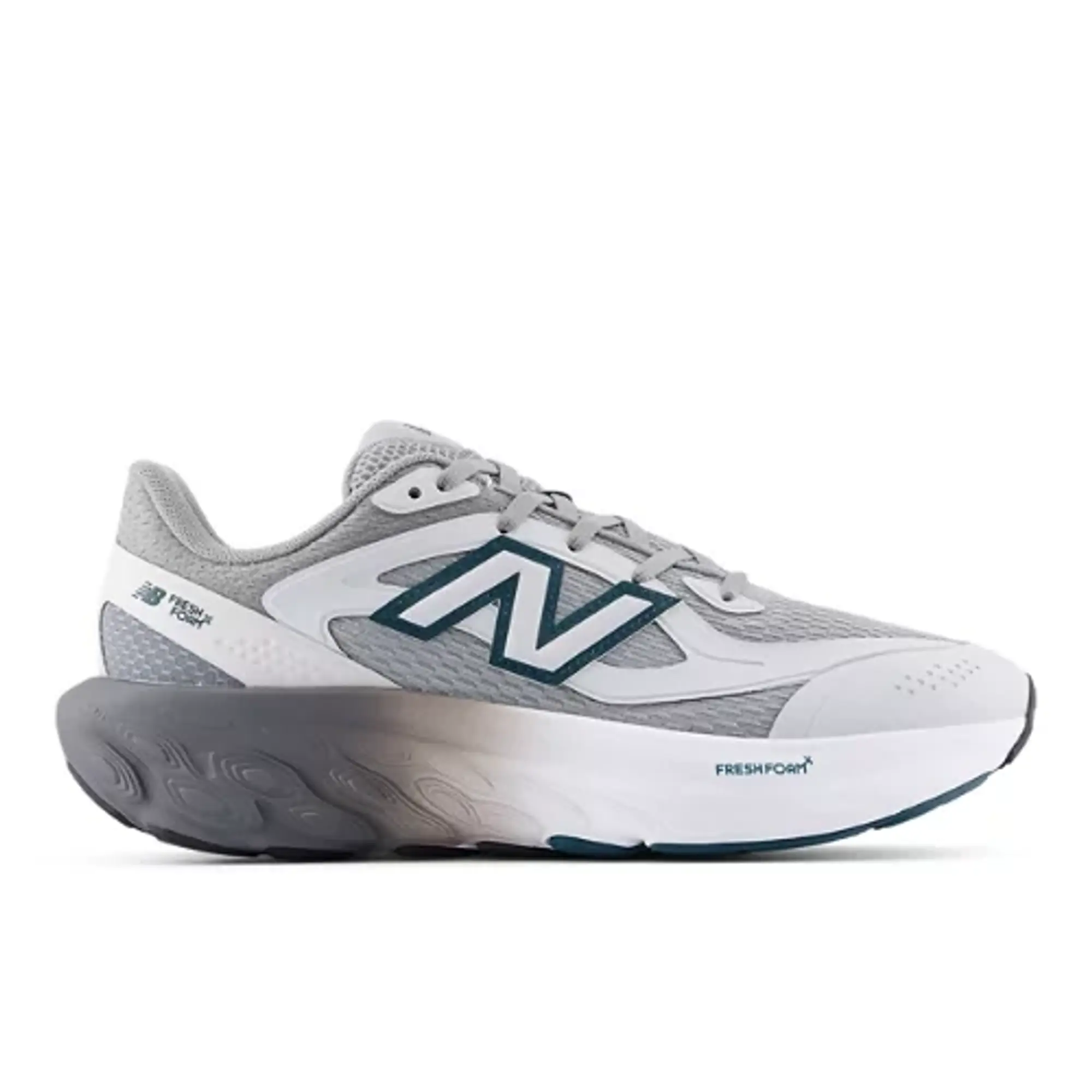 New Balance Unisex Fresh Foam Trainer in Grey/Blue Mesh