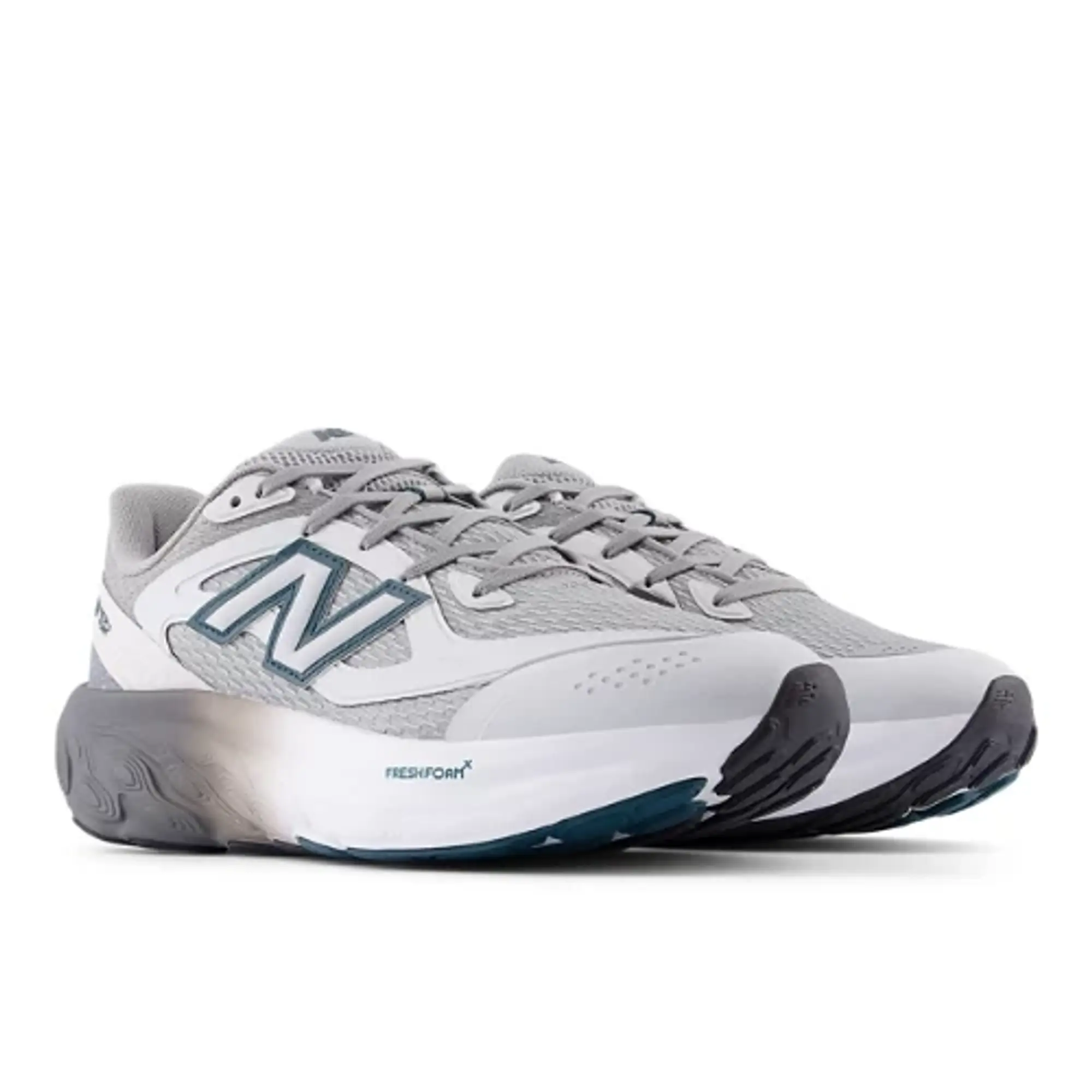 New Balance Unisex Fresh Foam Trainer in Grey/Blue Mesh