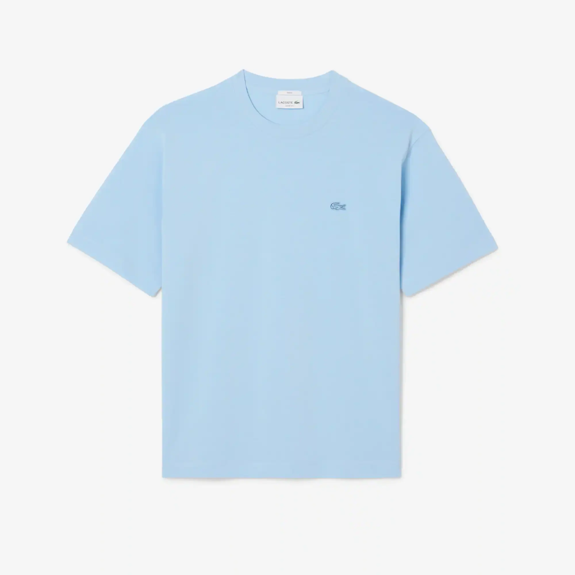 Lacoste Loose Fit Heavy Jersey T-shirt - Pale Blue