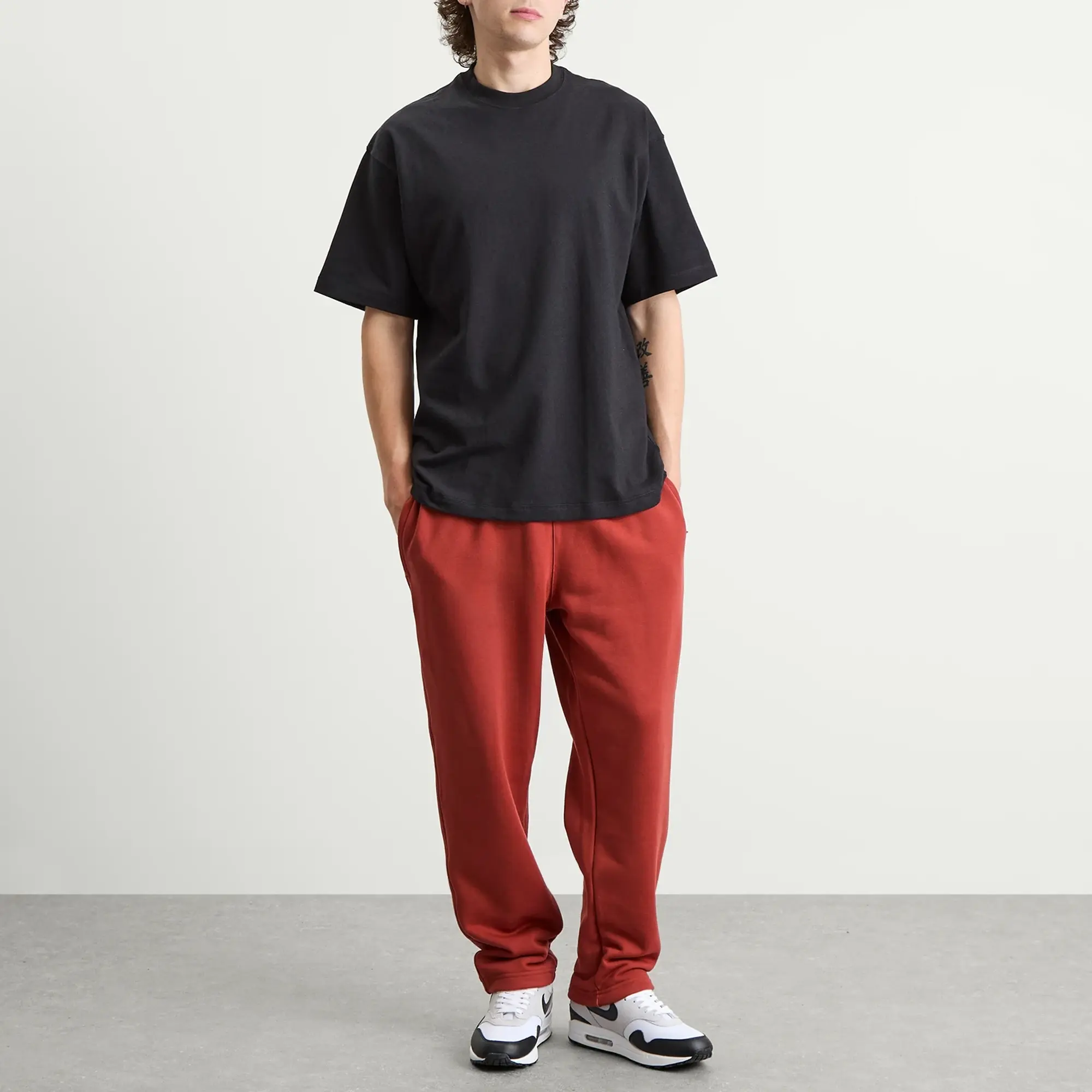 Nike Wool Classics Open Hem Fleece Pant Mars Stone