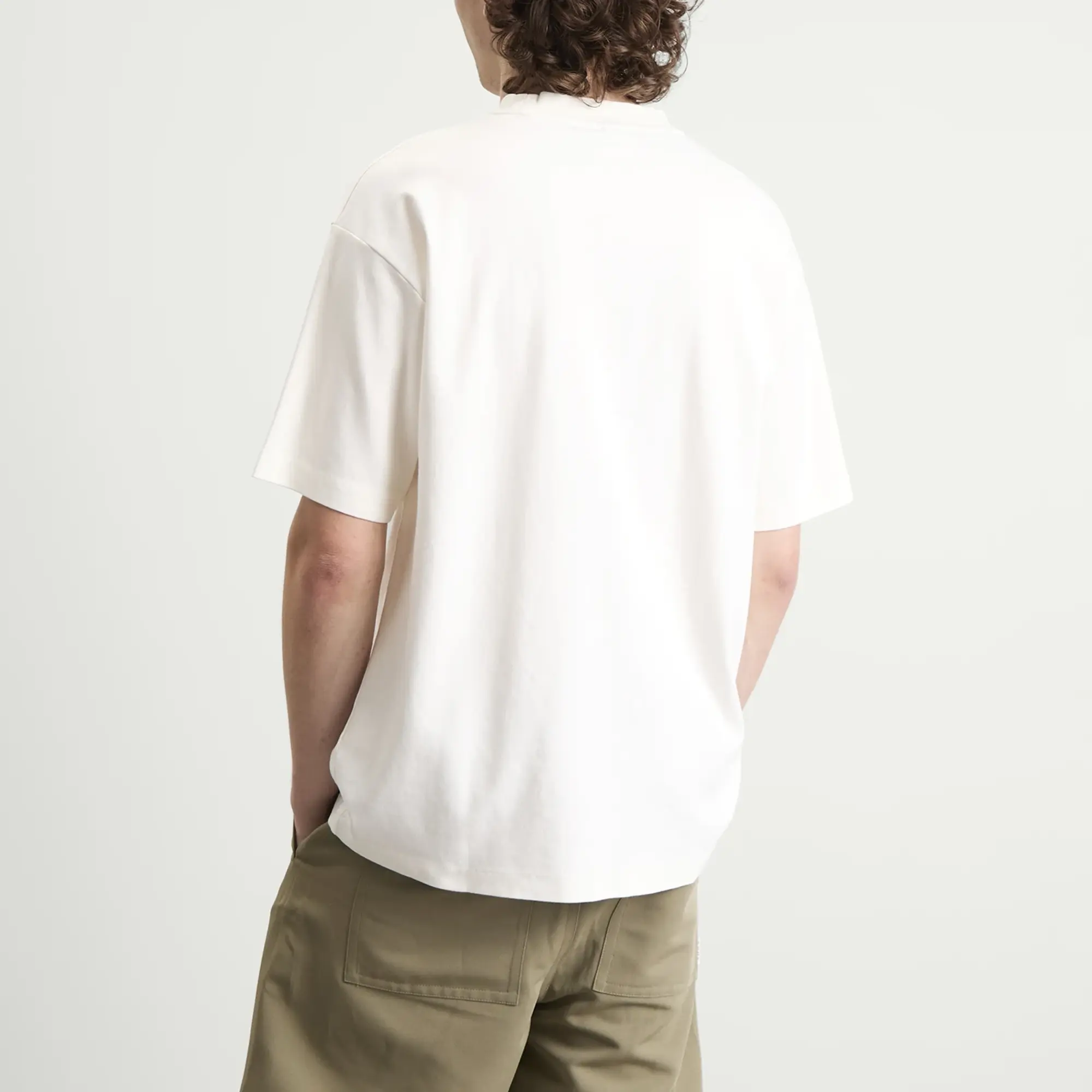 Drôle de Monsieur Men's Tray T-Shirt Off White