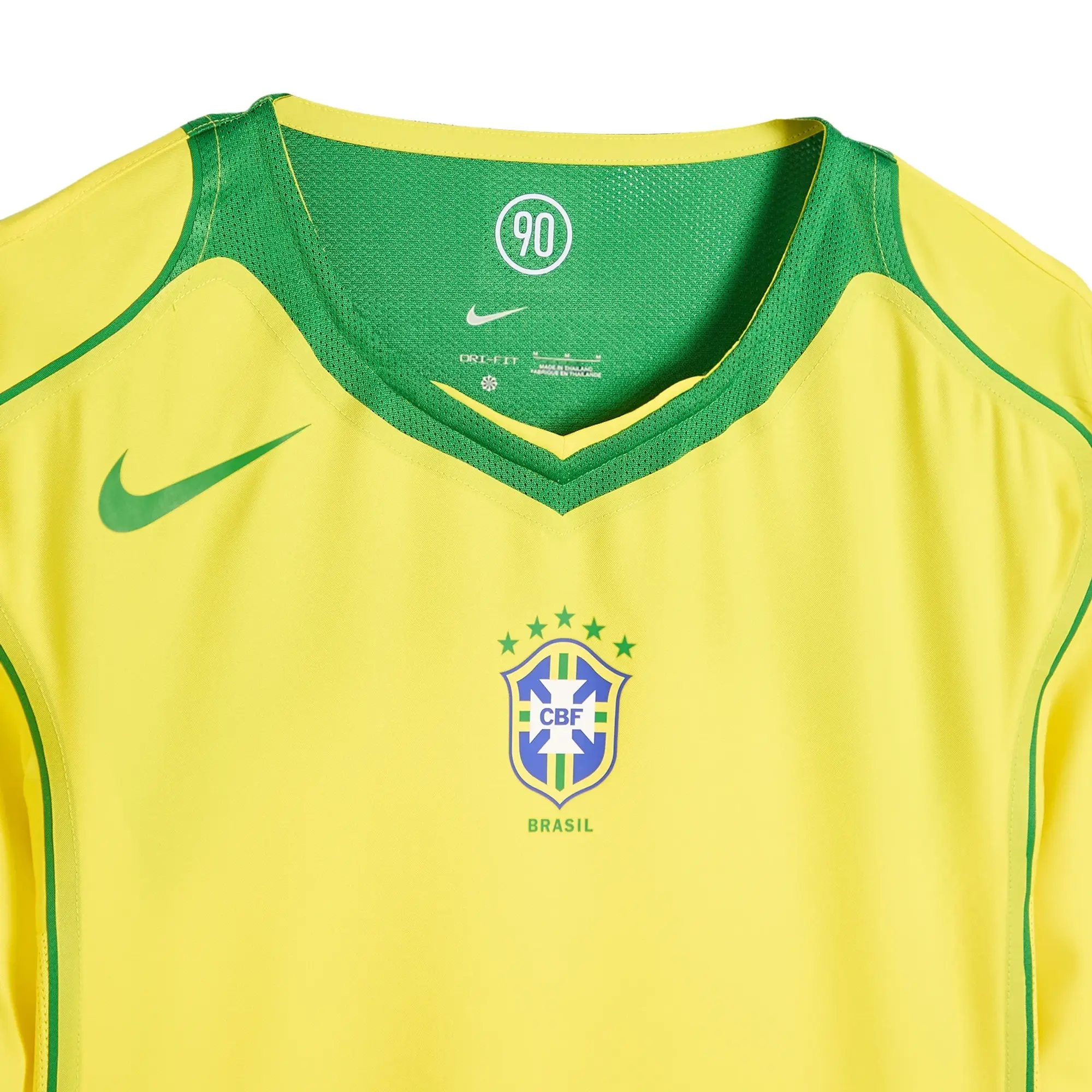 Nike Brazil Reissue Short Sleeve Jersey Yellow/Green