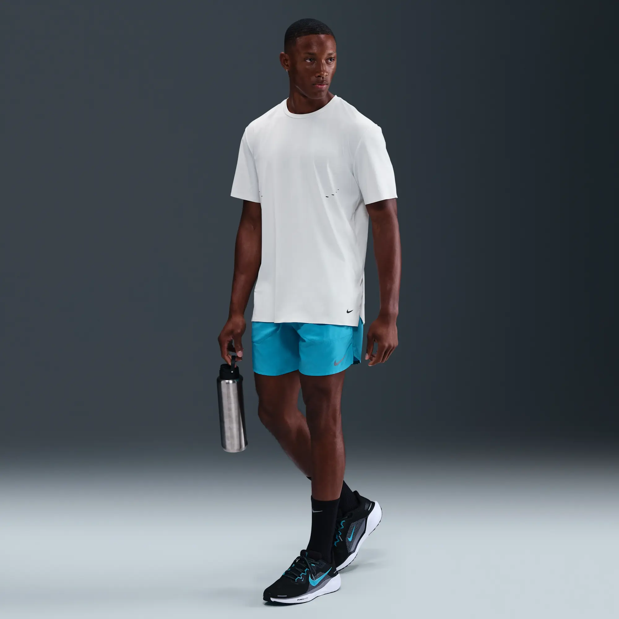 Nike Run Men's Dri-FIT ADV Short-Sleeve Running Top - White - Sustainable Materials