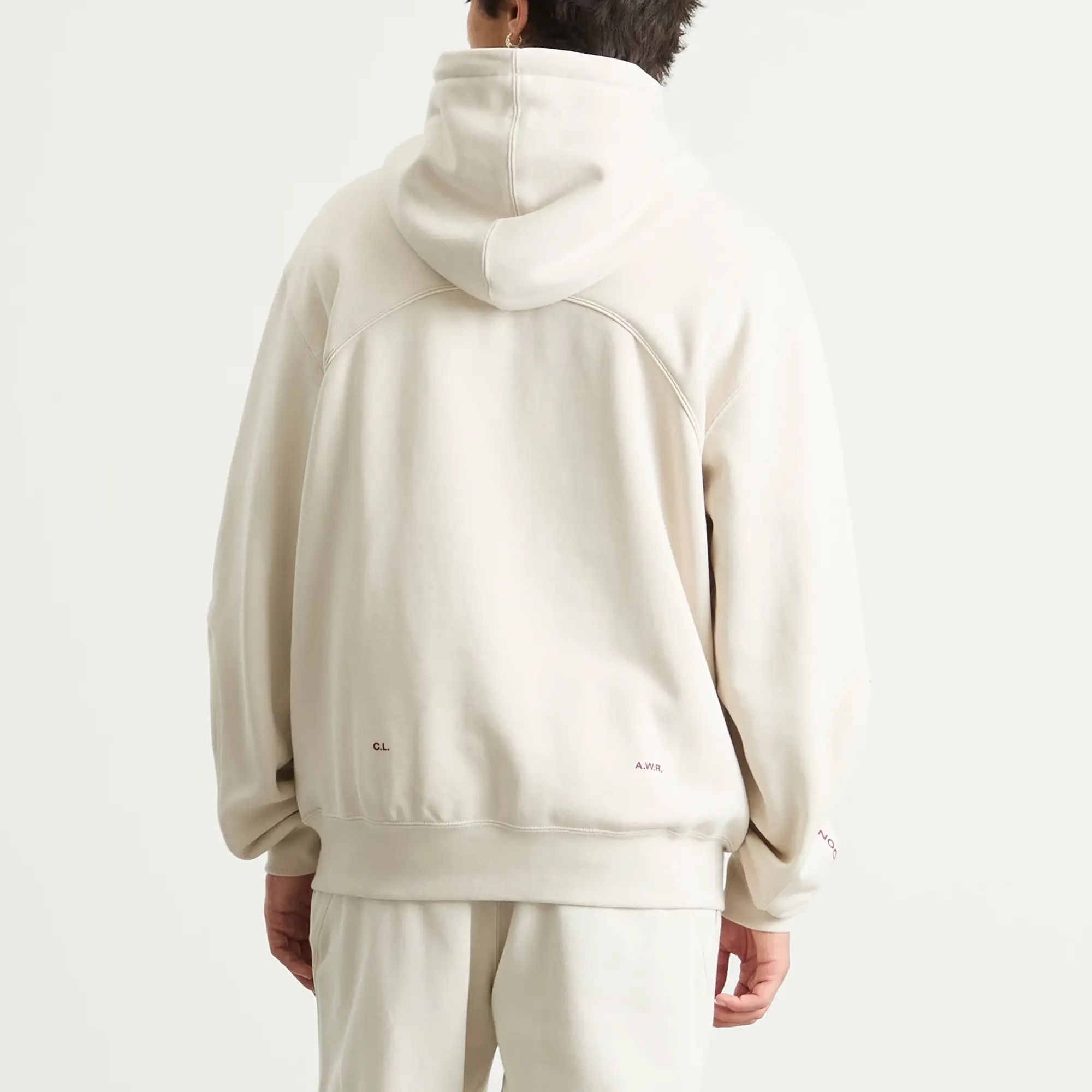 Nike Men's X Nocta Fleece Hoodie Brown/Red