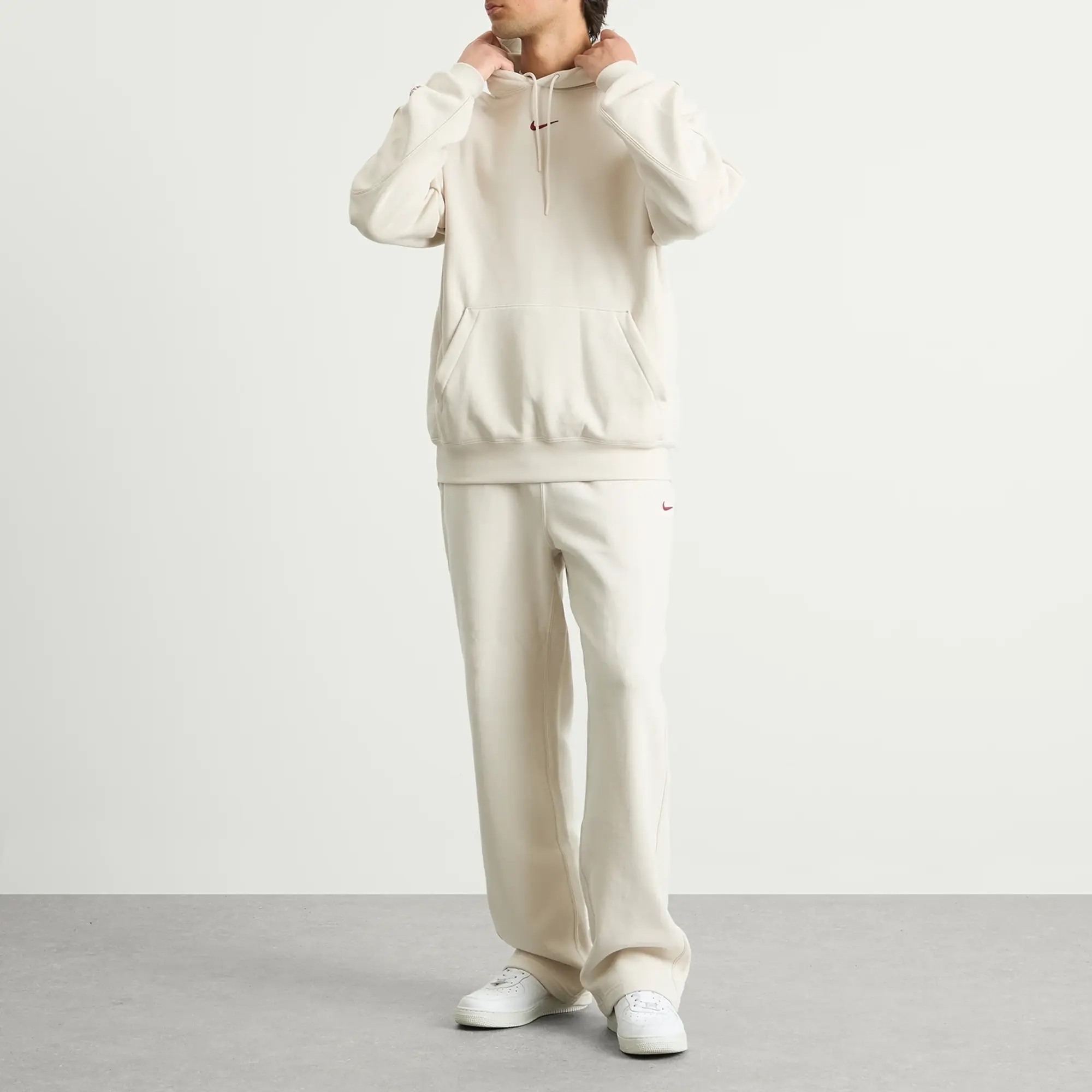 Nike Men's X Nocta Fleece Hoodie Brown/Red