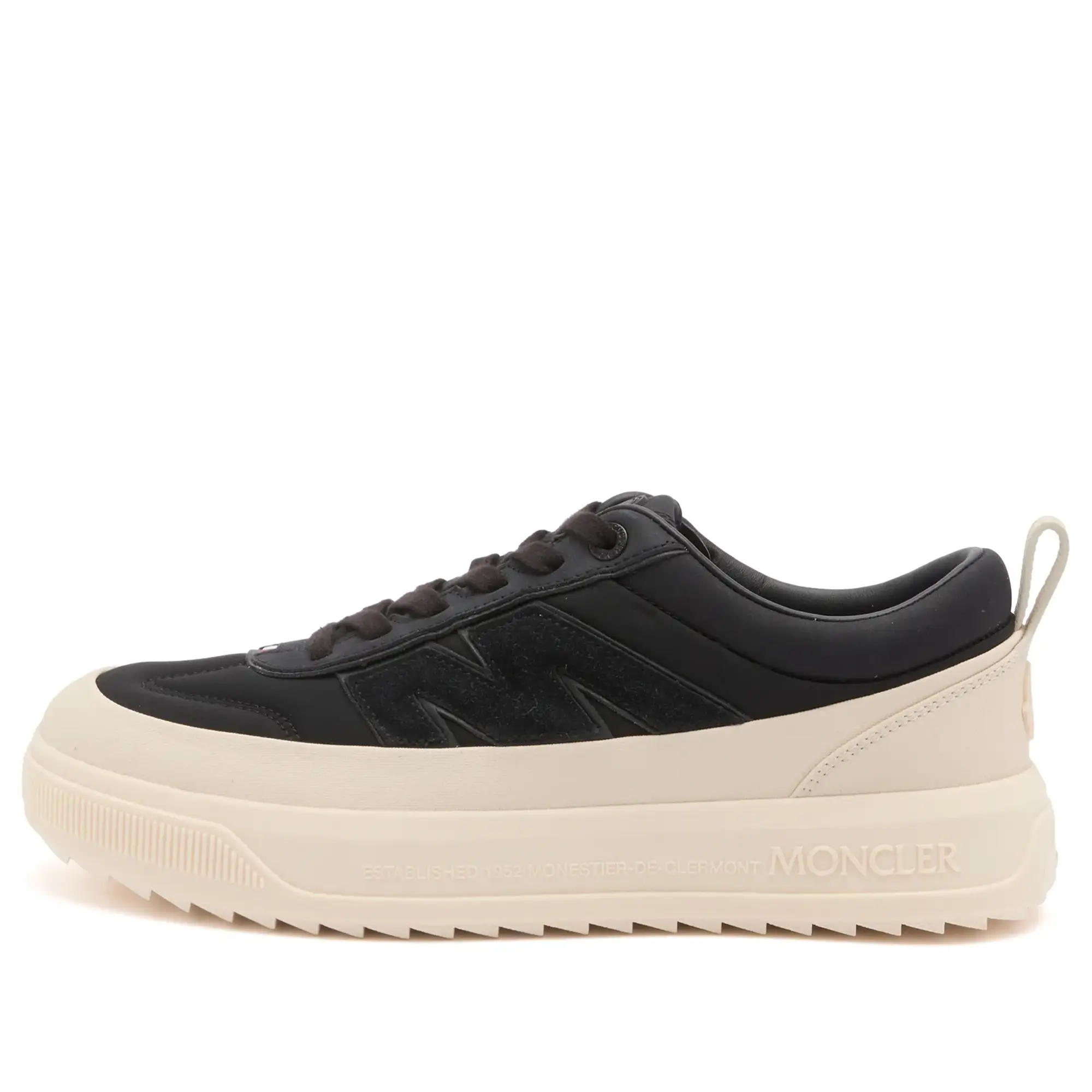 スニーカー MONCLER MONPULSE SLIPON LOW TOP SNEAKERS (4B00020M7094 21I) Moncler Men's Monpulse Low Top Sneakers Black | 4M002-00