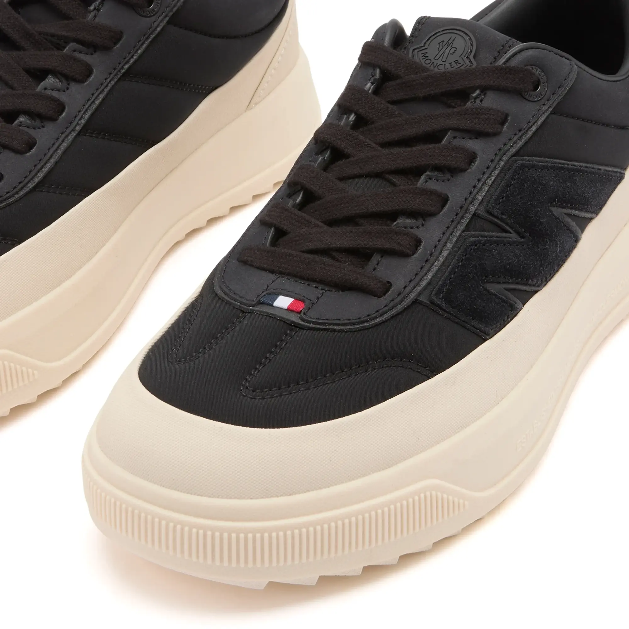 スニーカー MONCLER MONPULSE SLIPON LOW TOP SNEAKERS (4B00020M7094 21I) Moncler Men's Monpulse Low Top Sneakers Black | 4M002-00