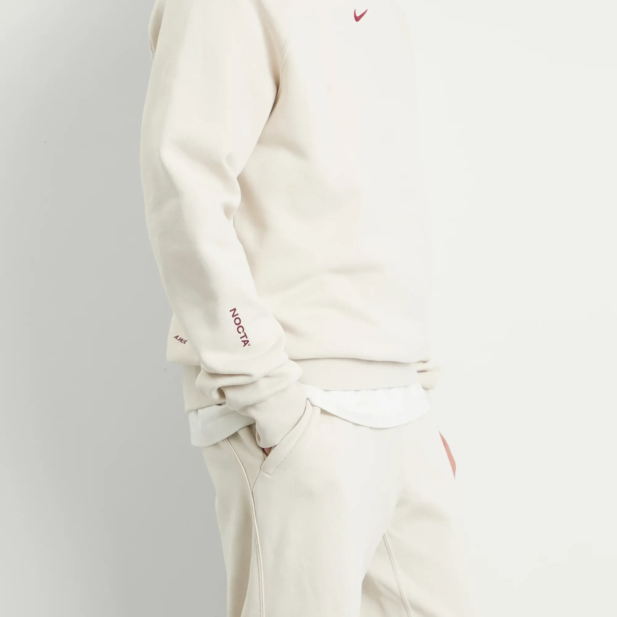 Nike Men's x Nocta Crew Fleece Brown/Red