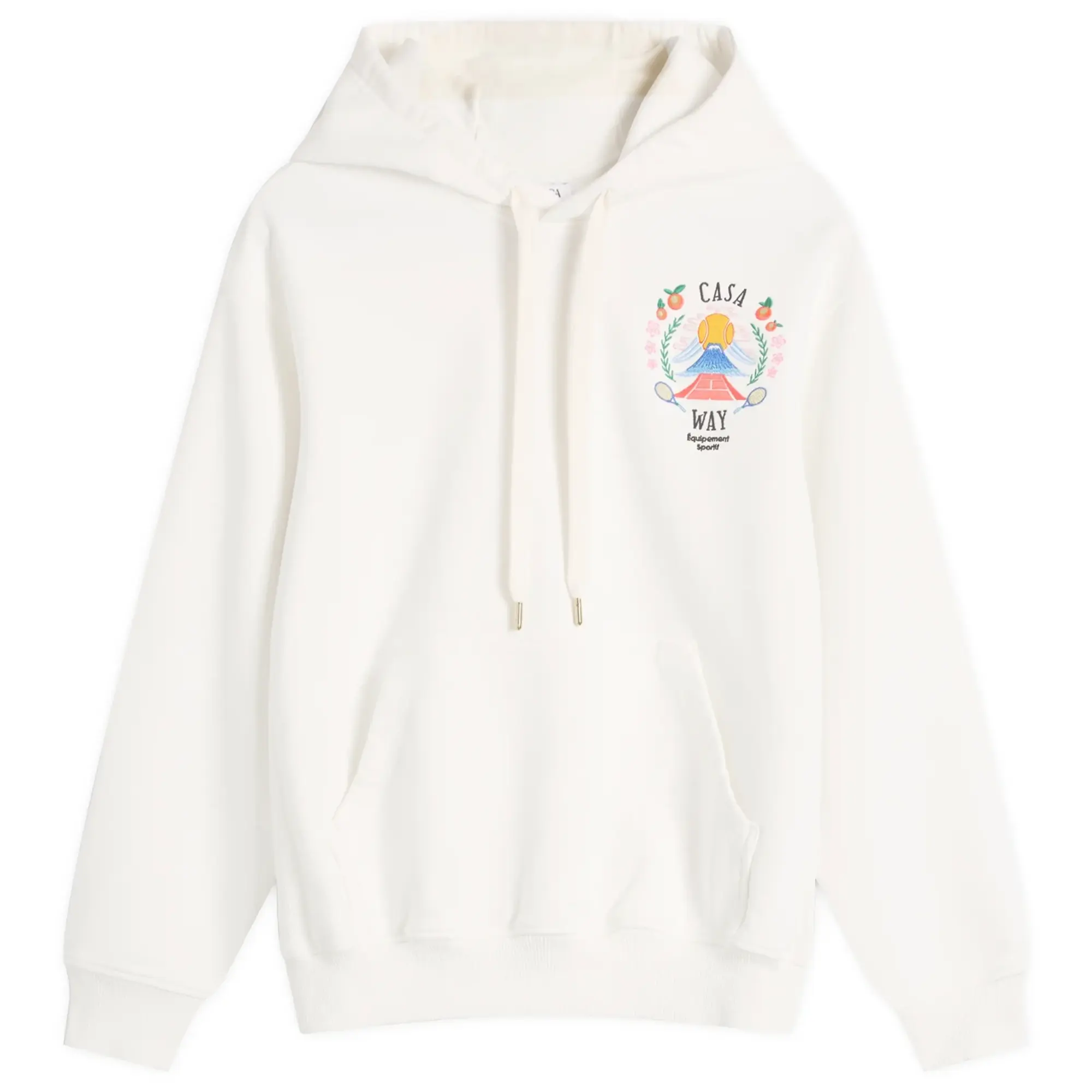 Casablanca Women's Casa Way Mountain Embroidered Hoodie