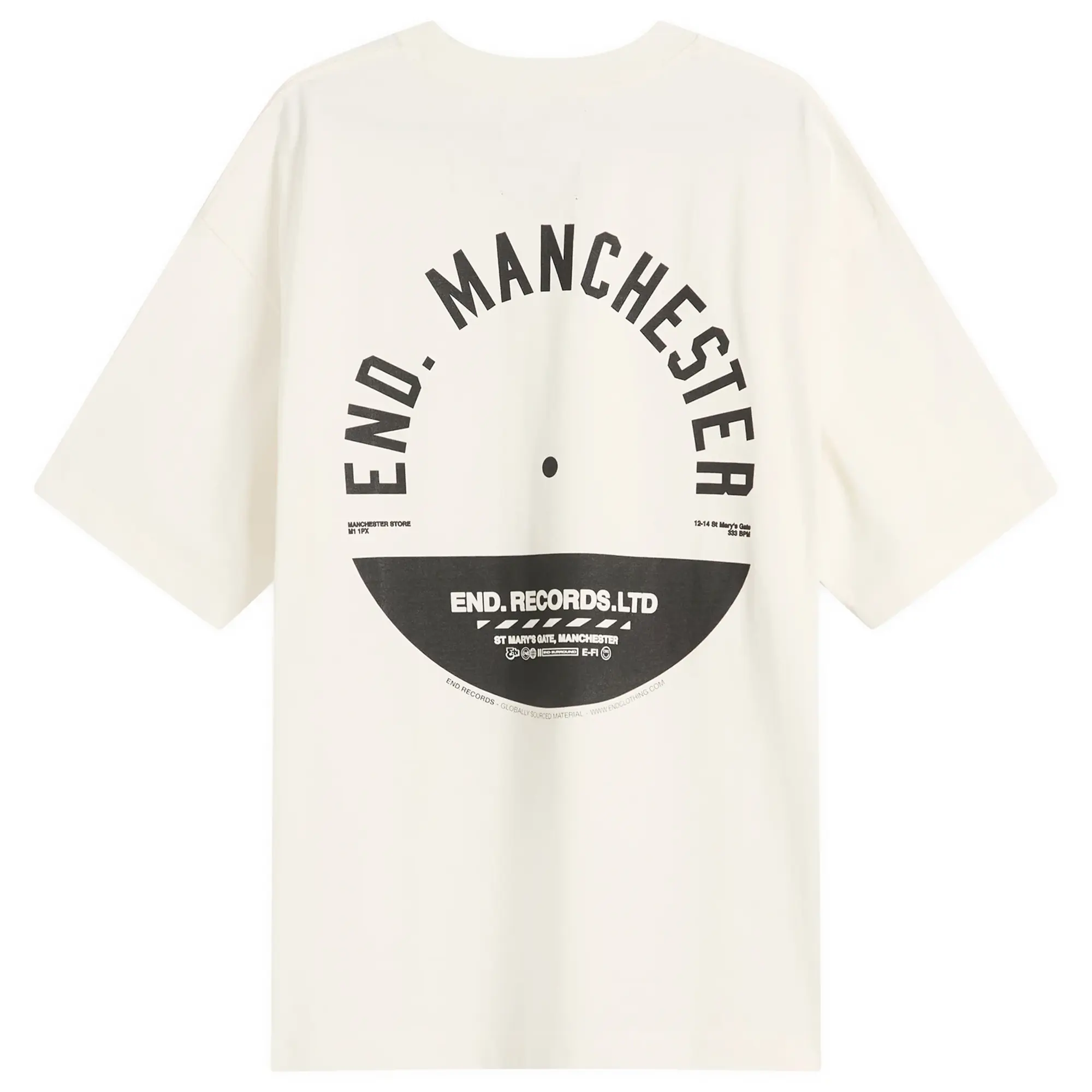 END. City Series 2.0 Manchester T-Shirt Ecru