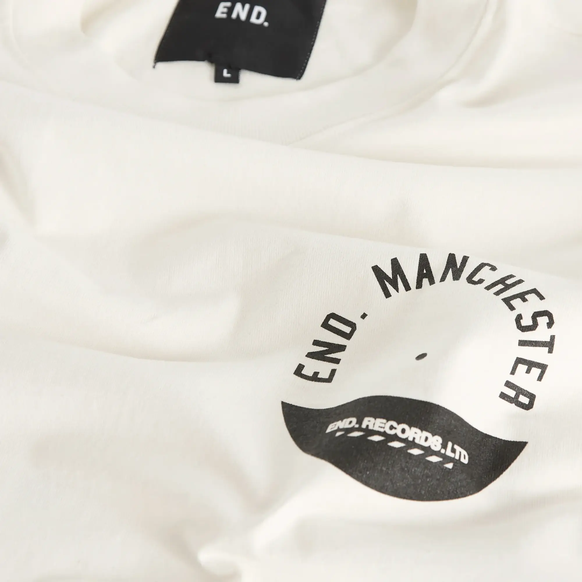 END. City Series 2.0 Manchester T-Shirt Ecru