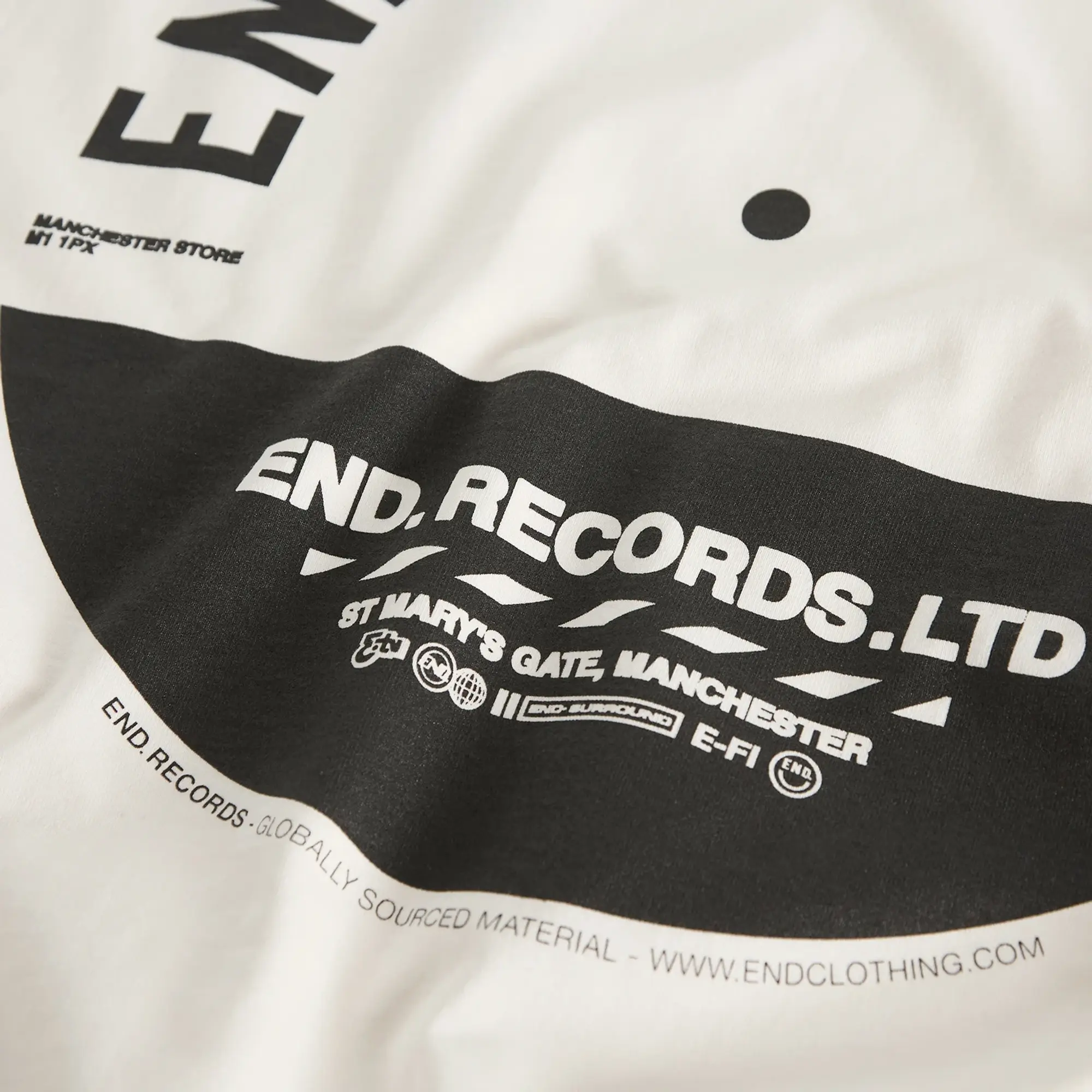 END. City Series 2.0 Manchester T-Shirt Ecru