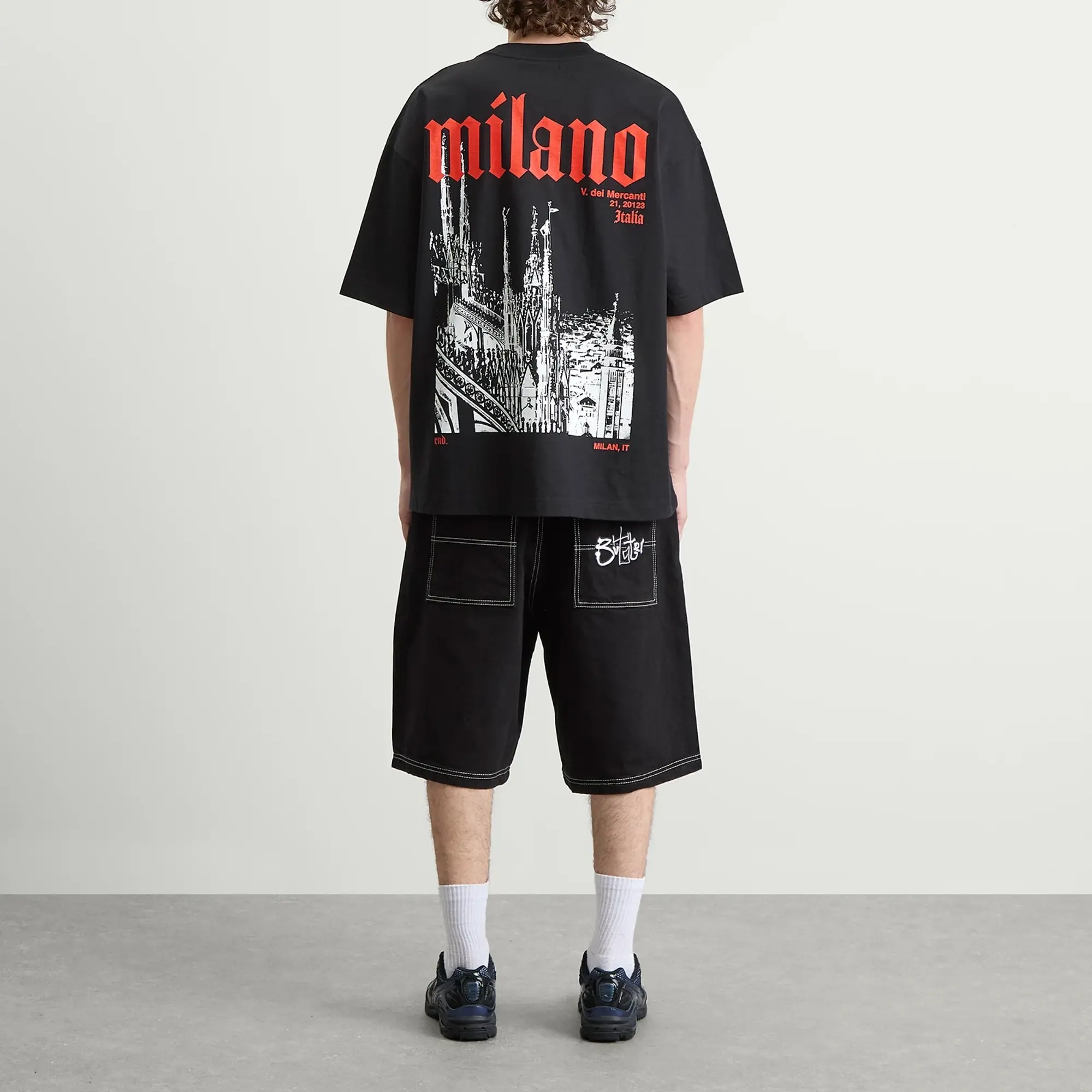 END. City Series 2.0 Milan T-Shirt Black