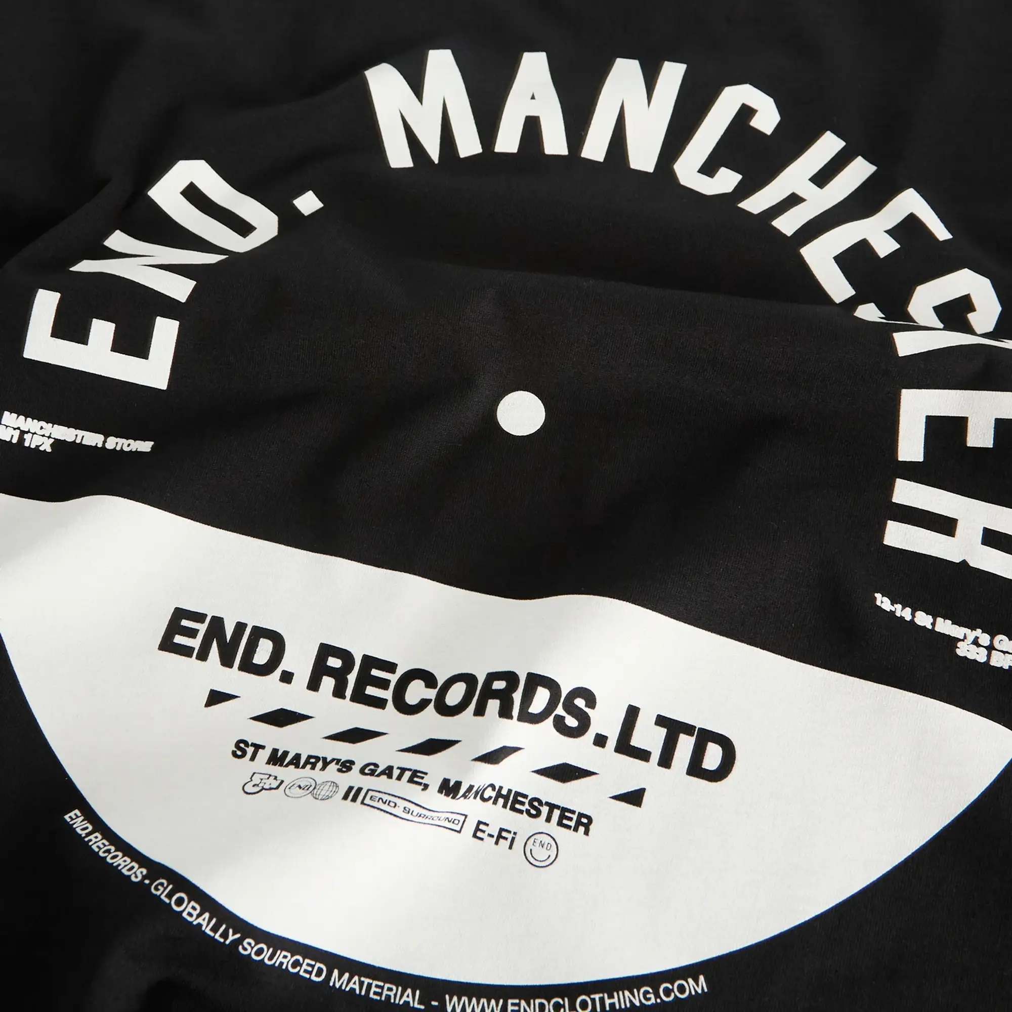 END. City Series 2.0 Manchester T-Shirt Black