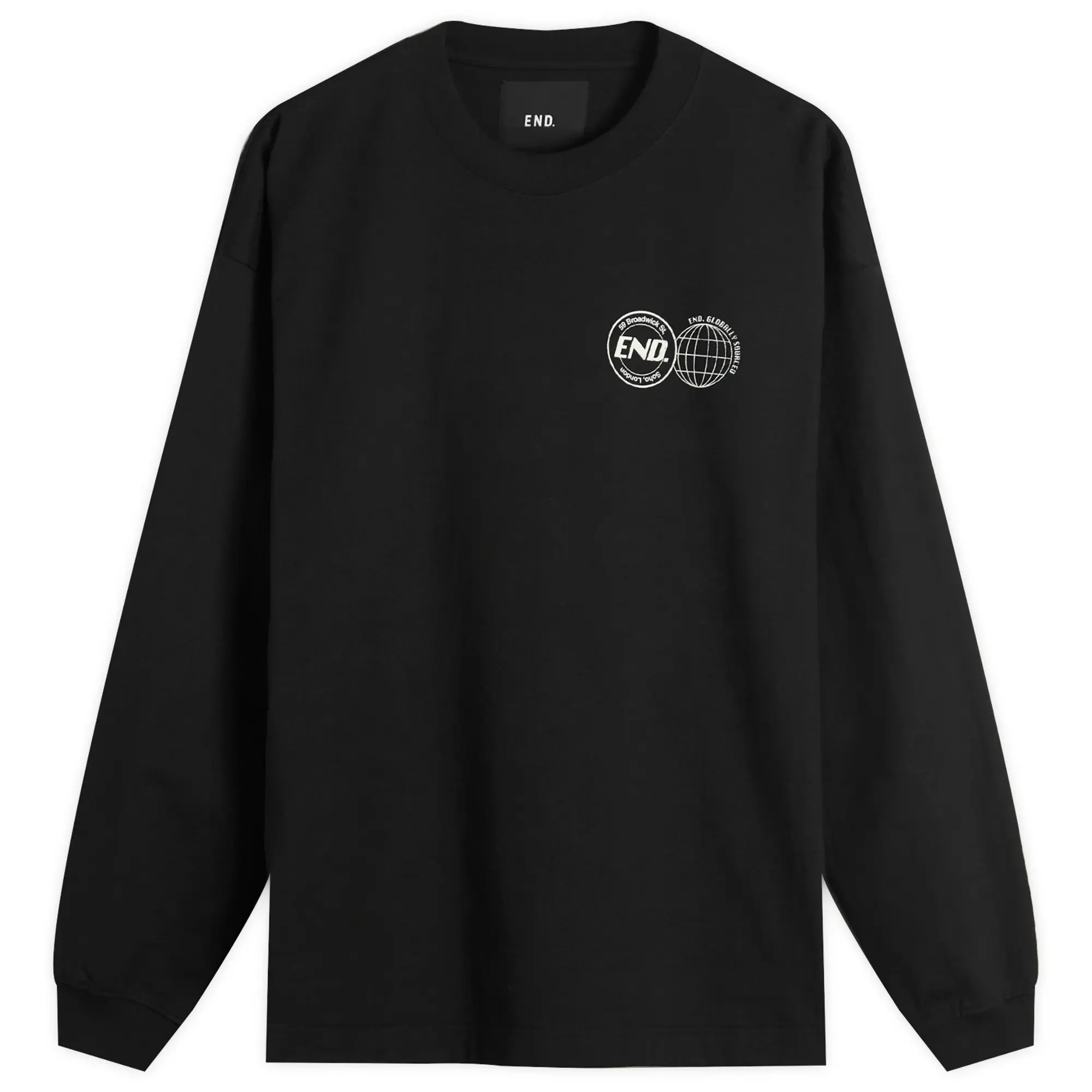 END. City Series 2.0 London Long Sleeve T-Shirt Black