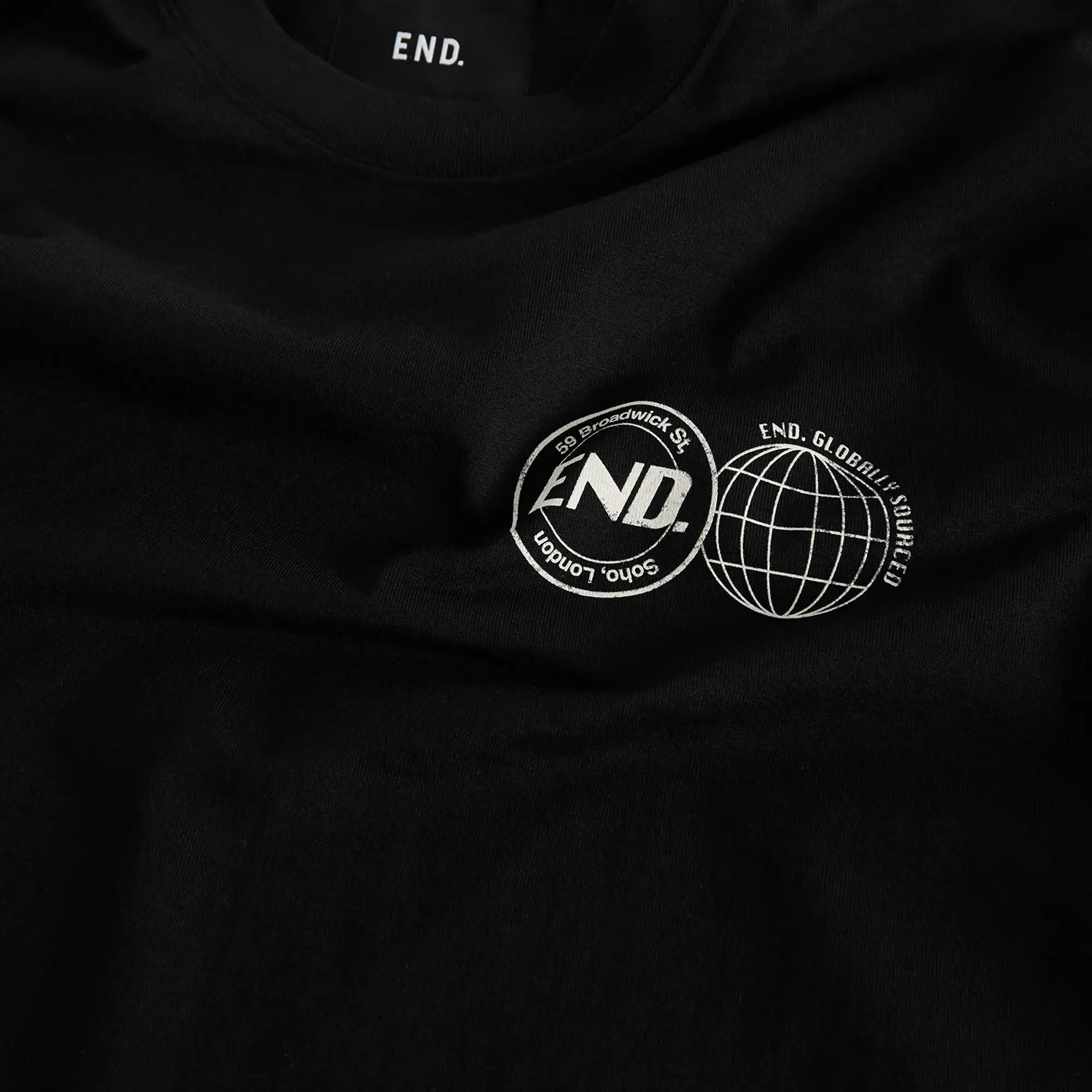 END. City Series 2.0 London Long Sleeve T-Shirt Black