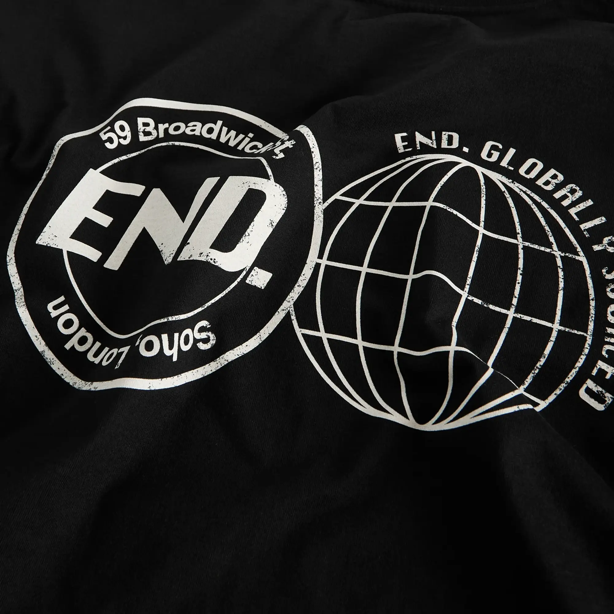 END. City Series 2.0 London Long Sleeve T-Shirt Black