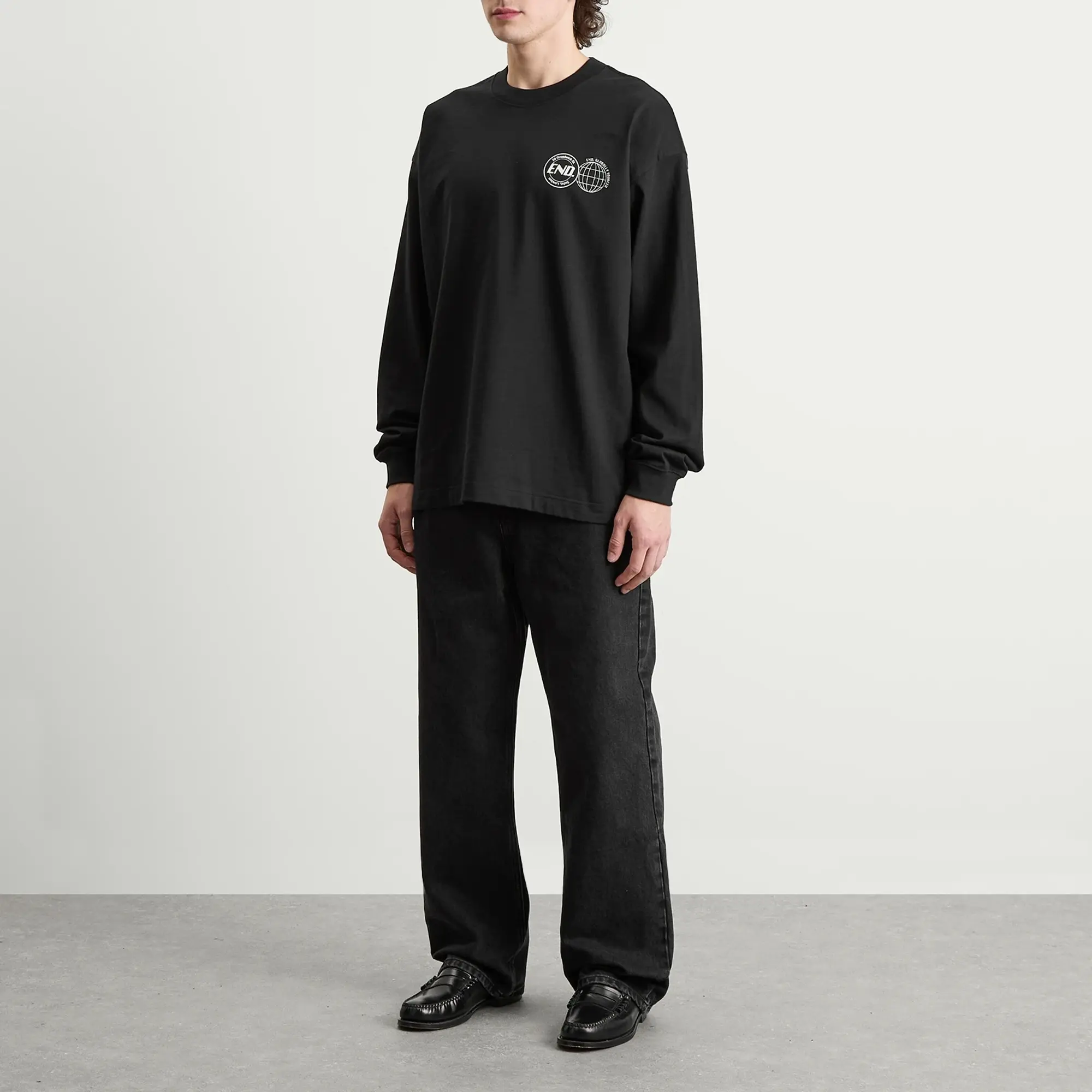 END. City Series 2.0 London Long Sleeve T-Shirt Black