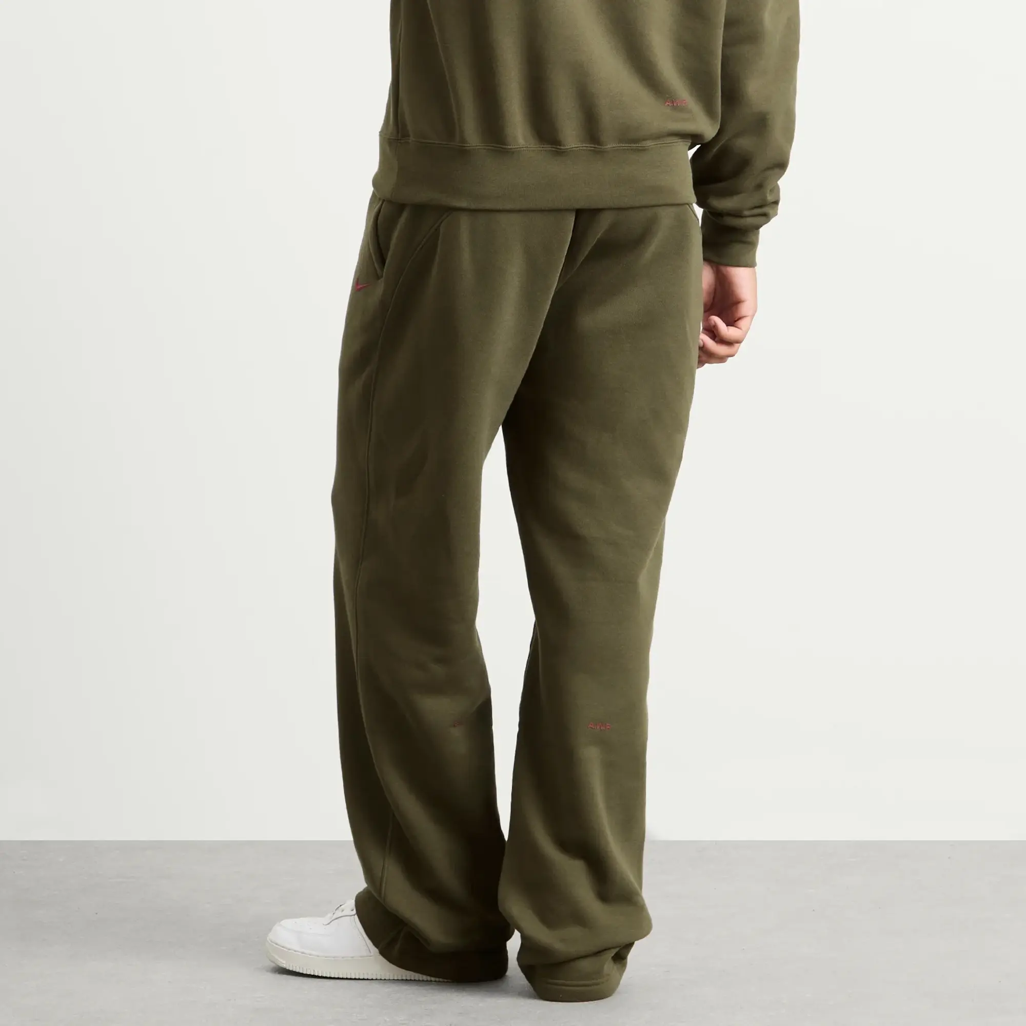 Nike Men's x Nocta Fleece Pant Khaki/Red