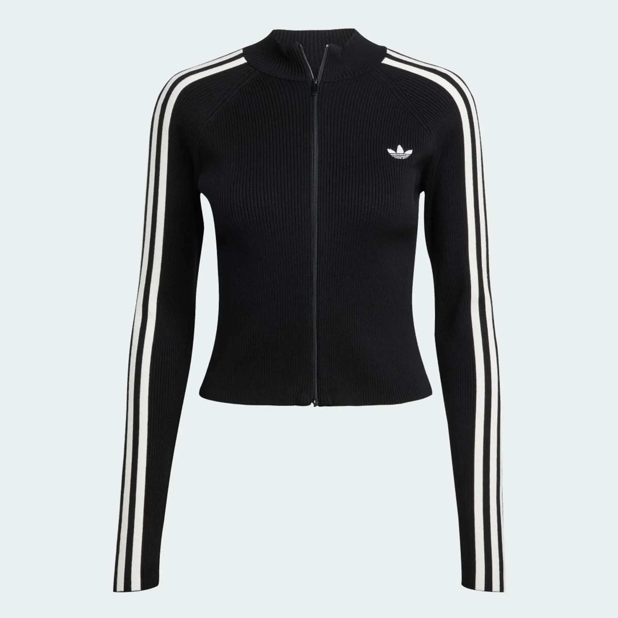 adidas Adicolor 3-Stripes Slim Knit Track Top