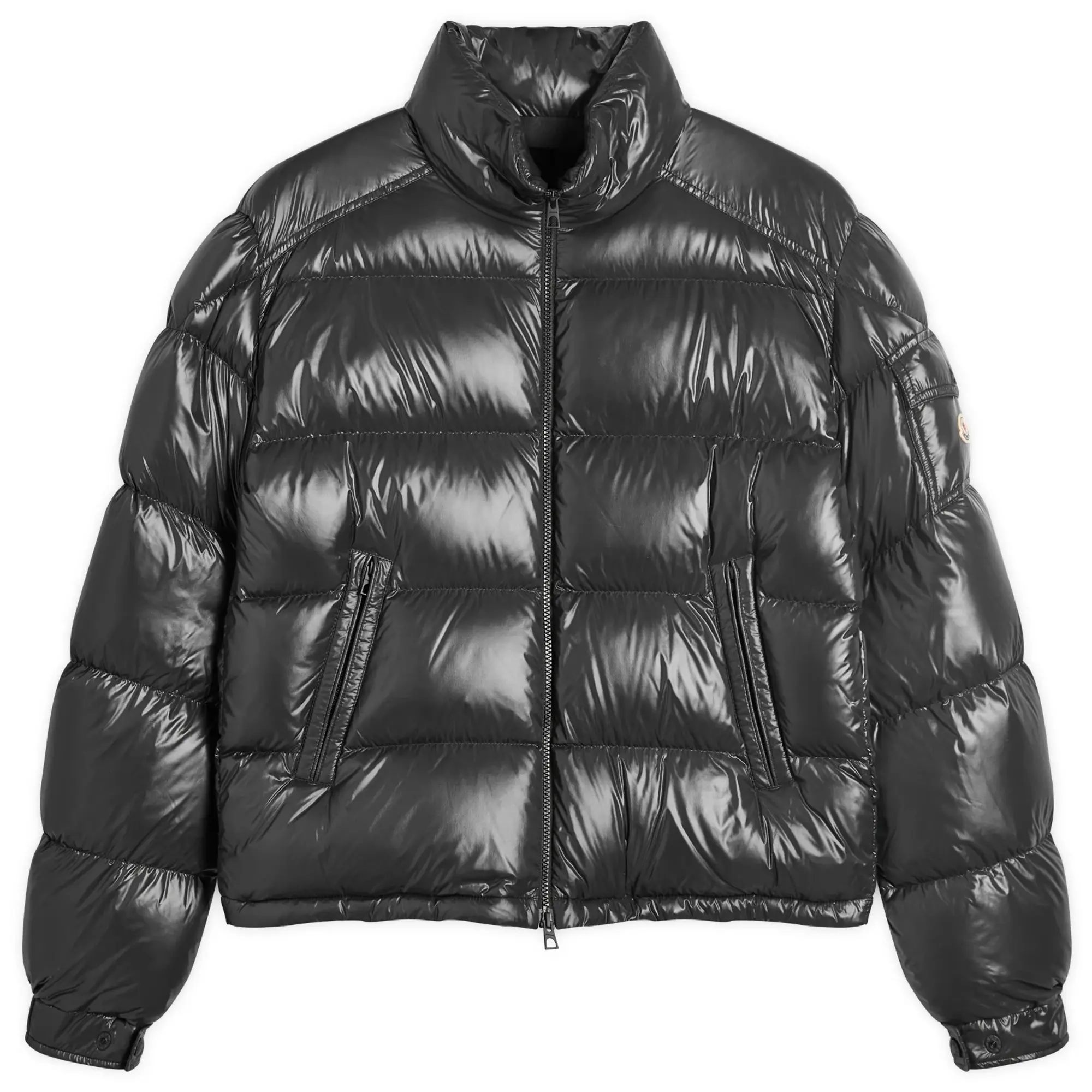 Moncler Men's Levitha Cropped Jacket Black