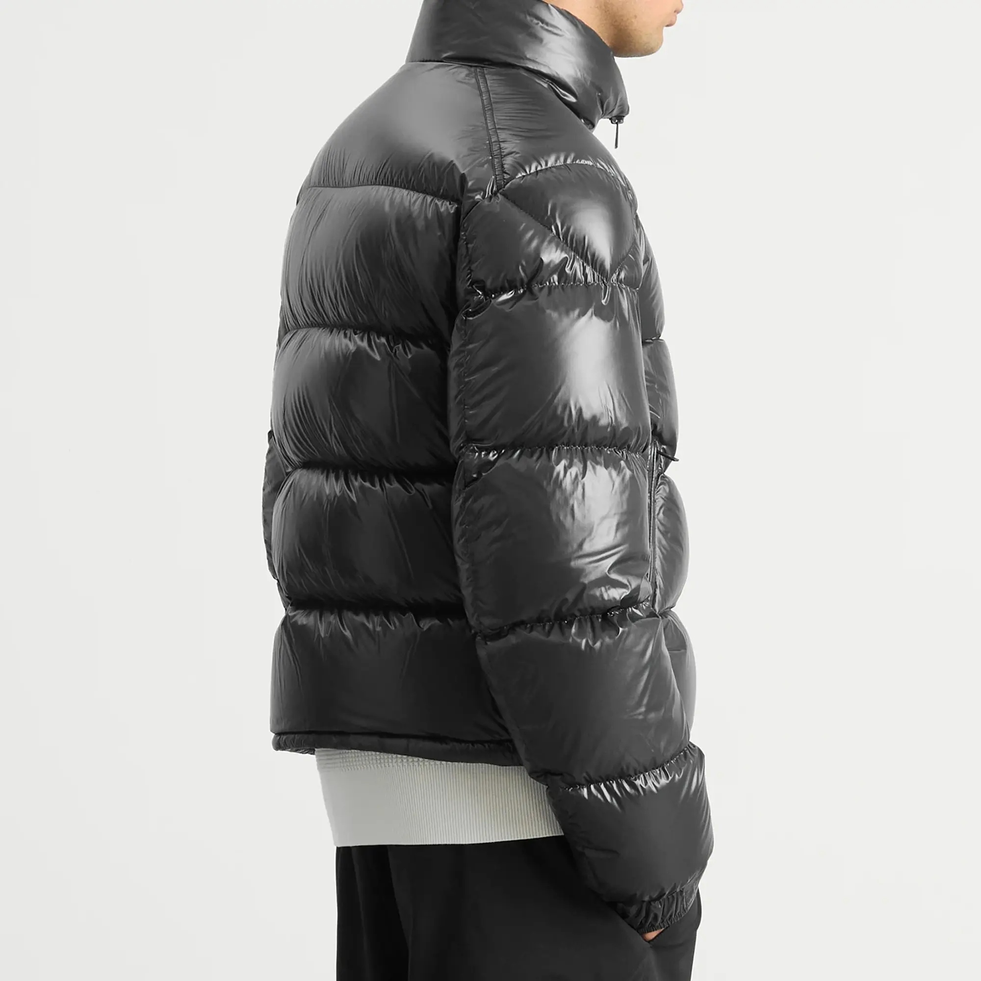 Moncler Men's Levitha Cropped Jacket Black