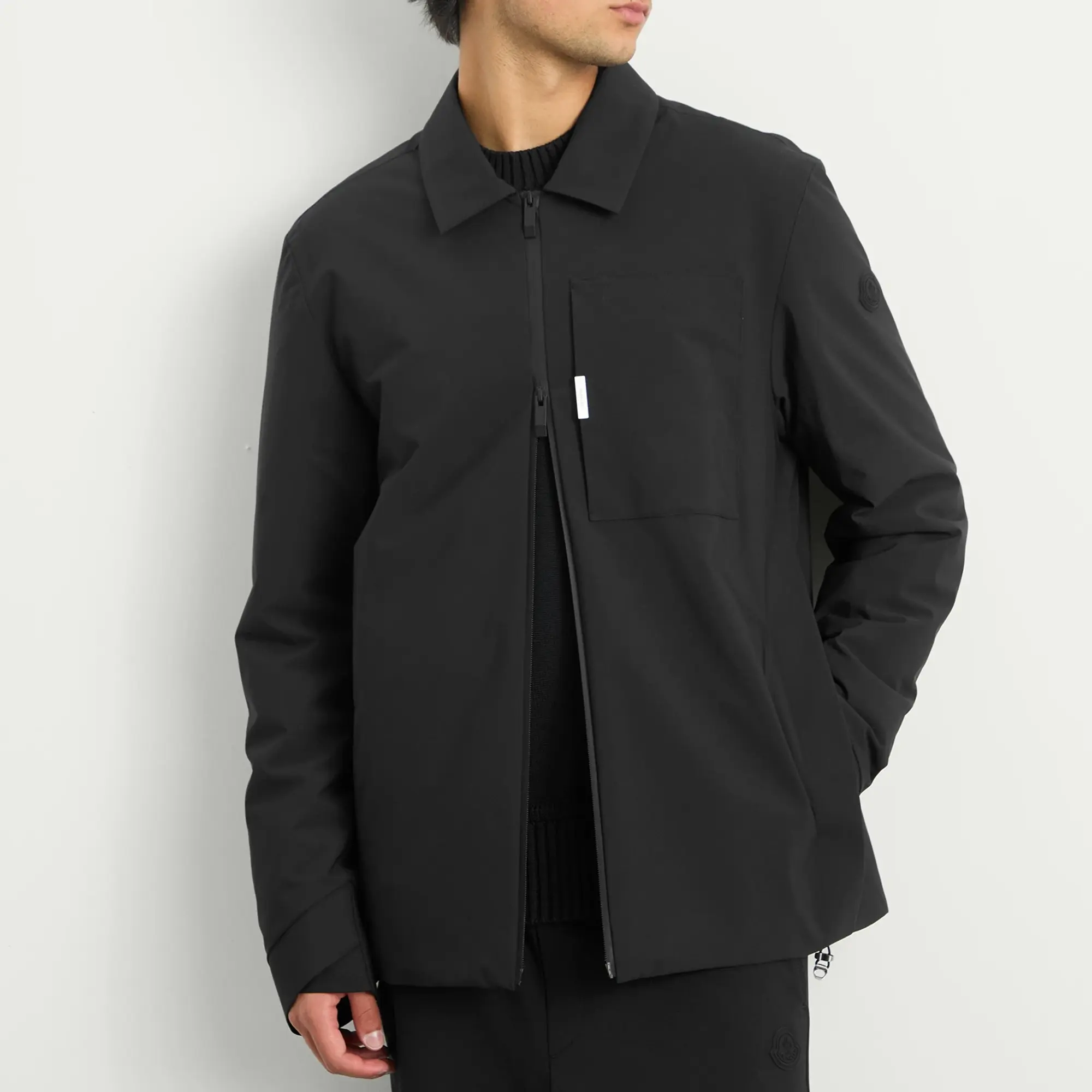 Moncler Men's Monarde Shirt Jacket Black
