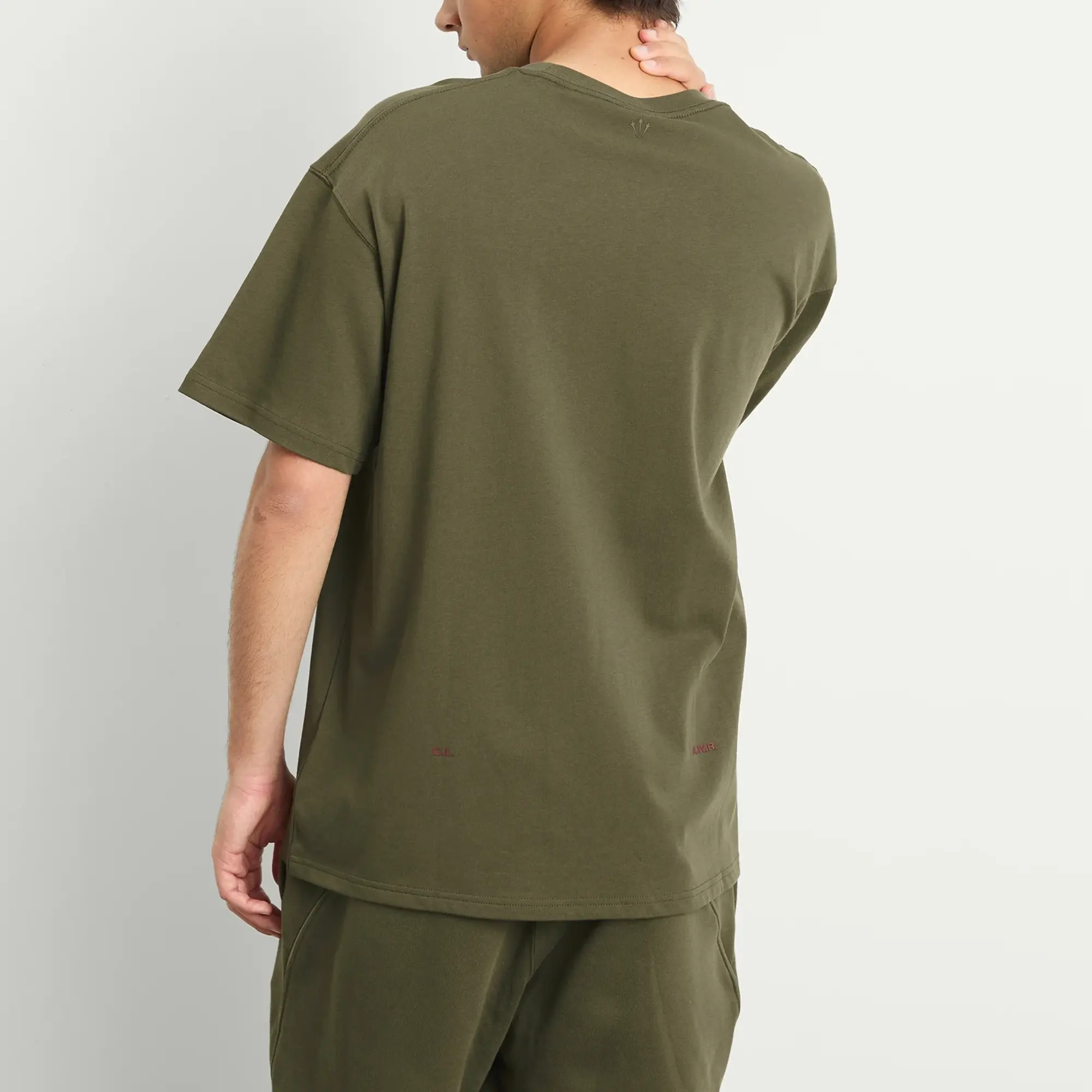 Nike Men's x Nocta T-Shirt Khaki/Red