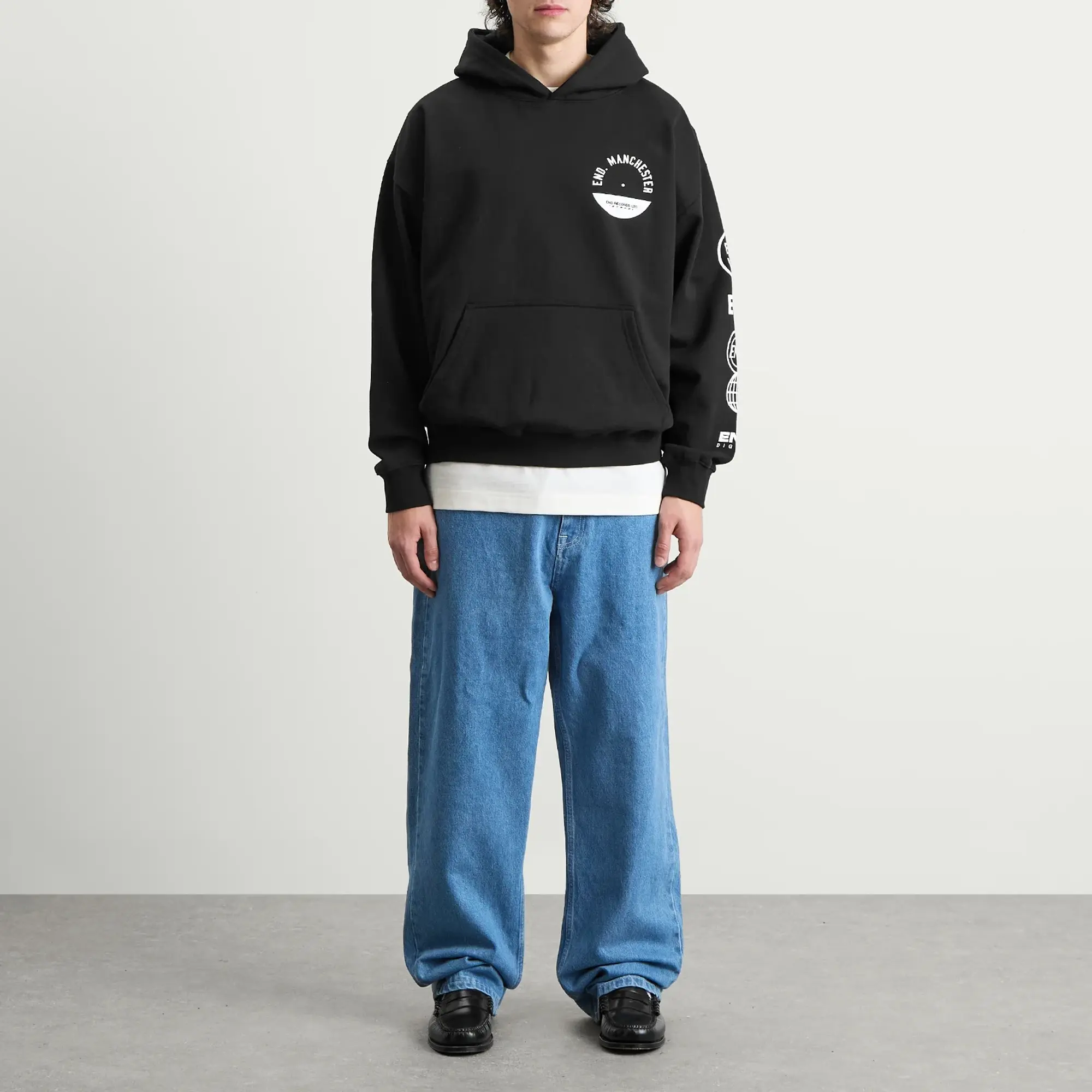 END. City Series 2.0 Manchester Hoodie Black