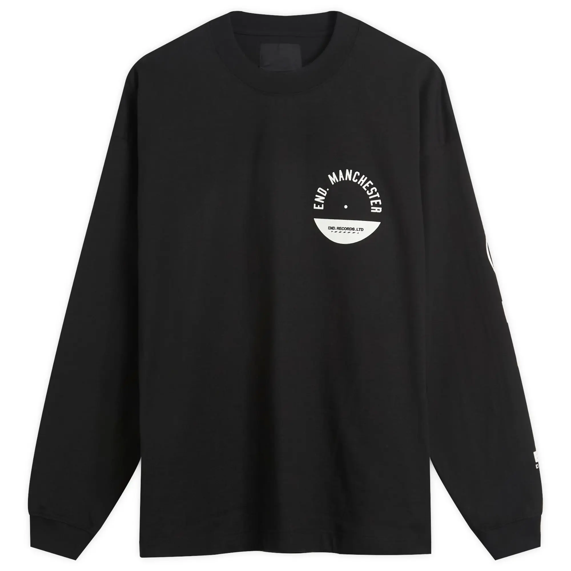 END. City Series 2.0 Manchester Long Sleeve T-Shirt Black