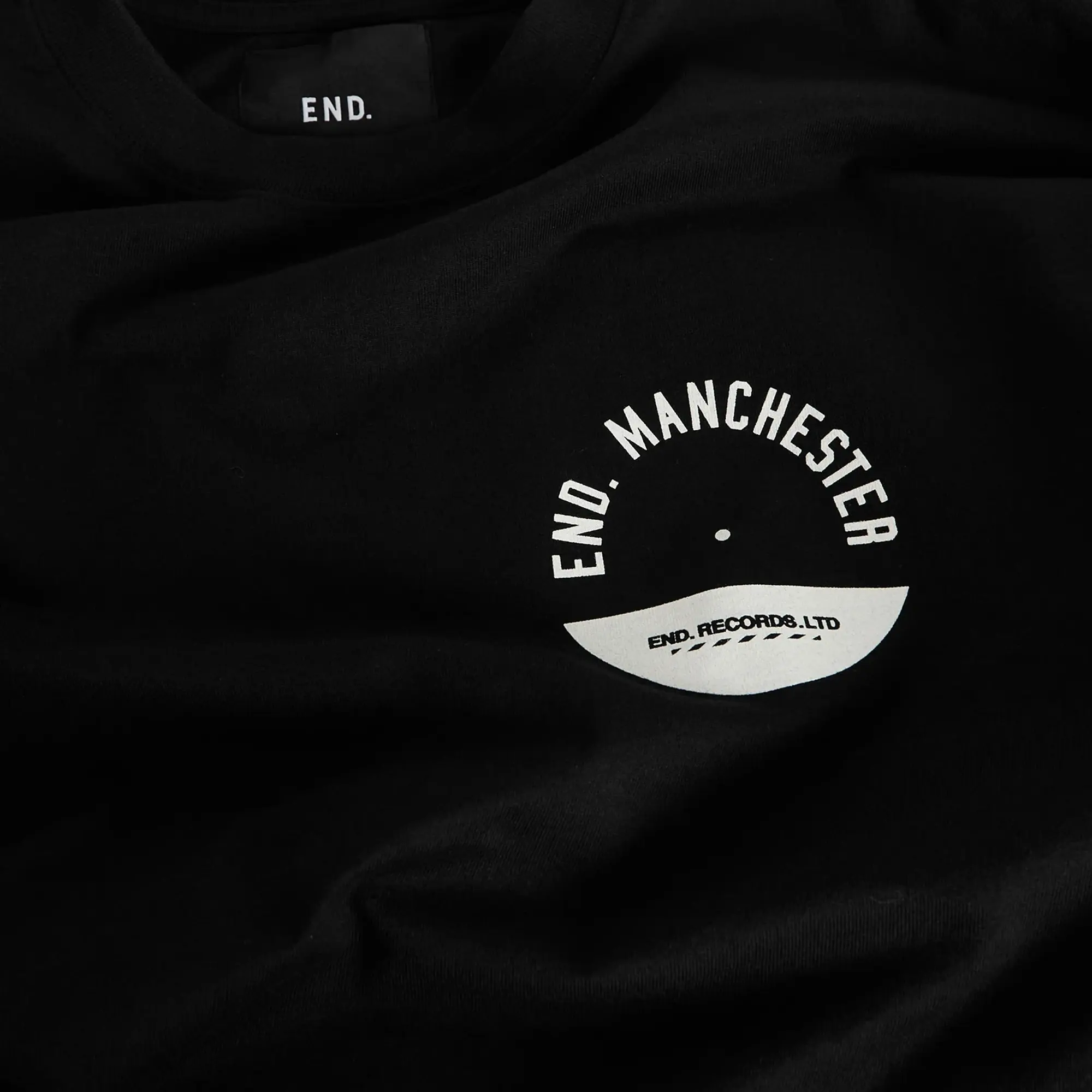 END. City Series 2.0 Manchester Long Sleeve T-Shirt Black