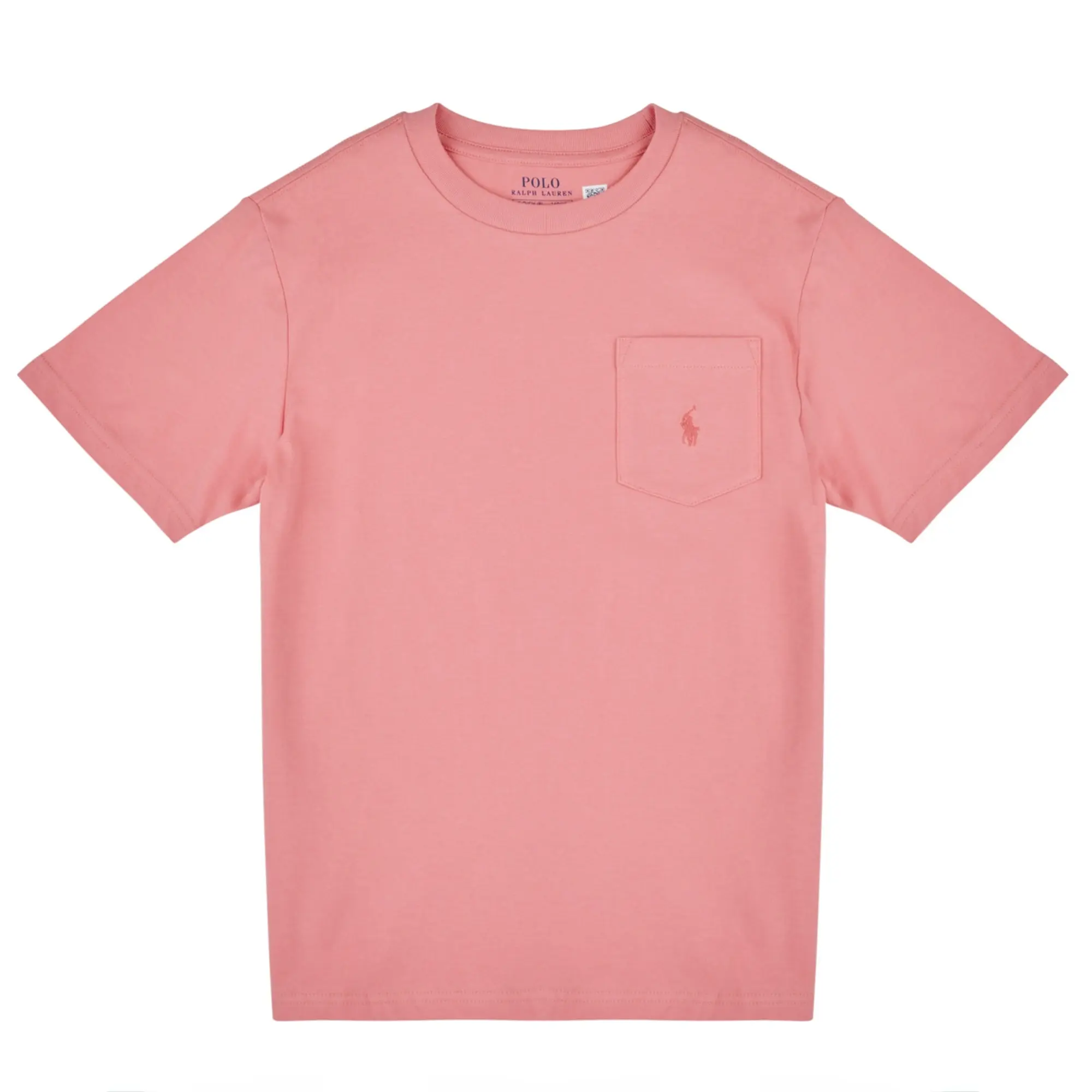 Polo Ralph Lauren  SS POCKET TEE  boys's Children's T shirt in Pink
