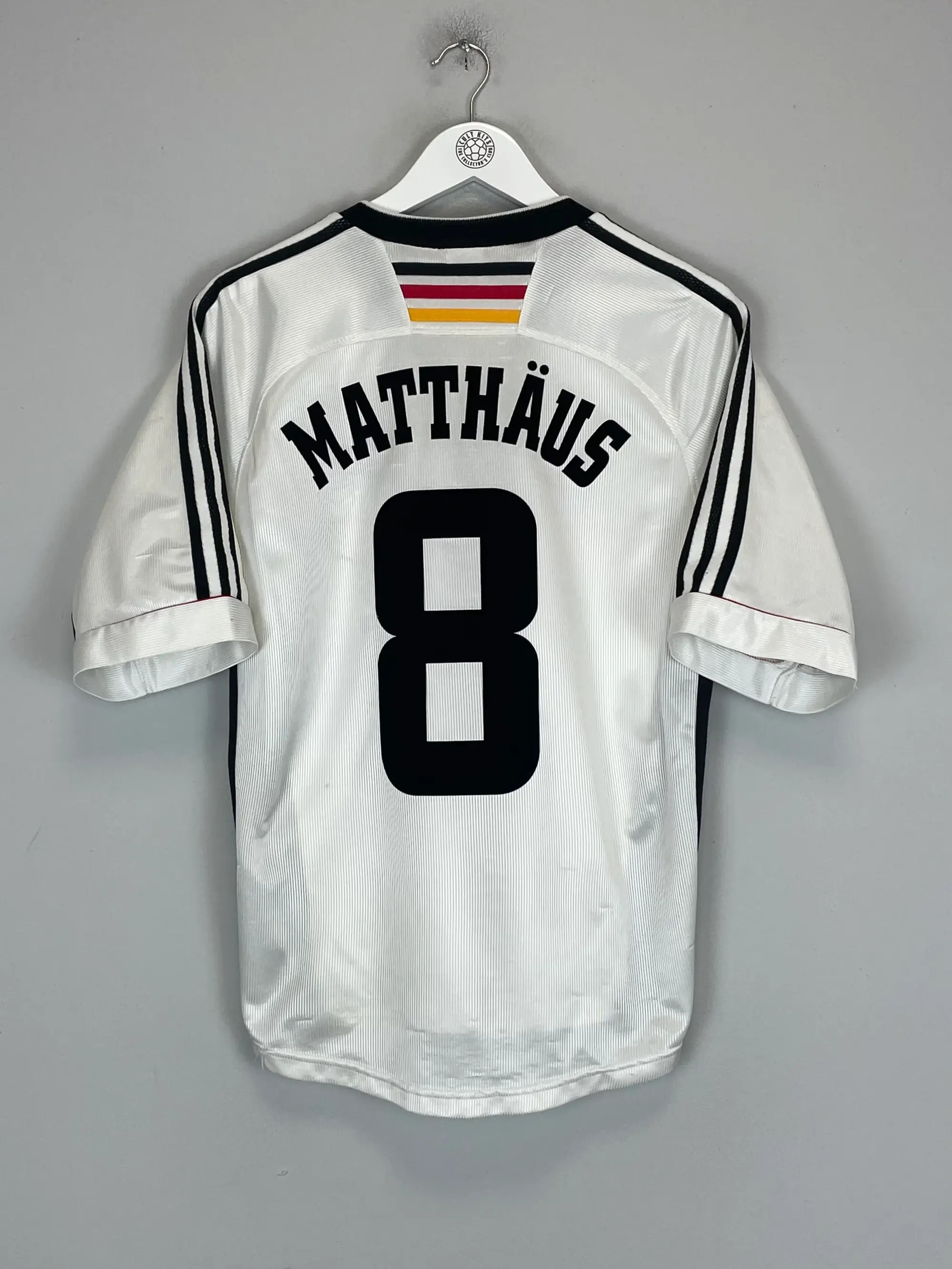 1998/00 GERMANY MATTHAUS #8 HOME SHIRT (M) ADIDAS | Cult Kits