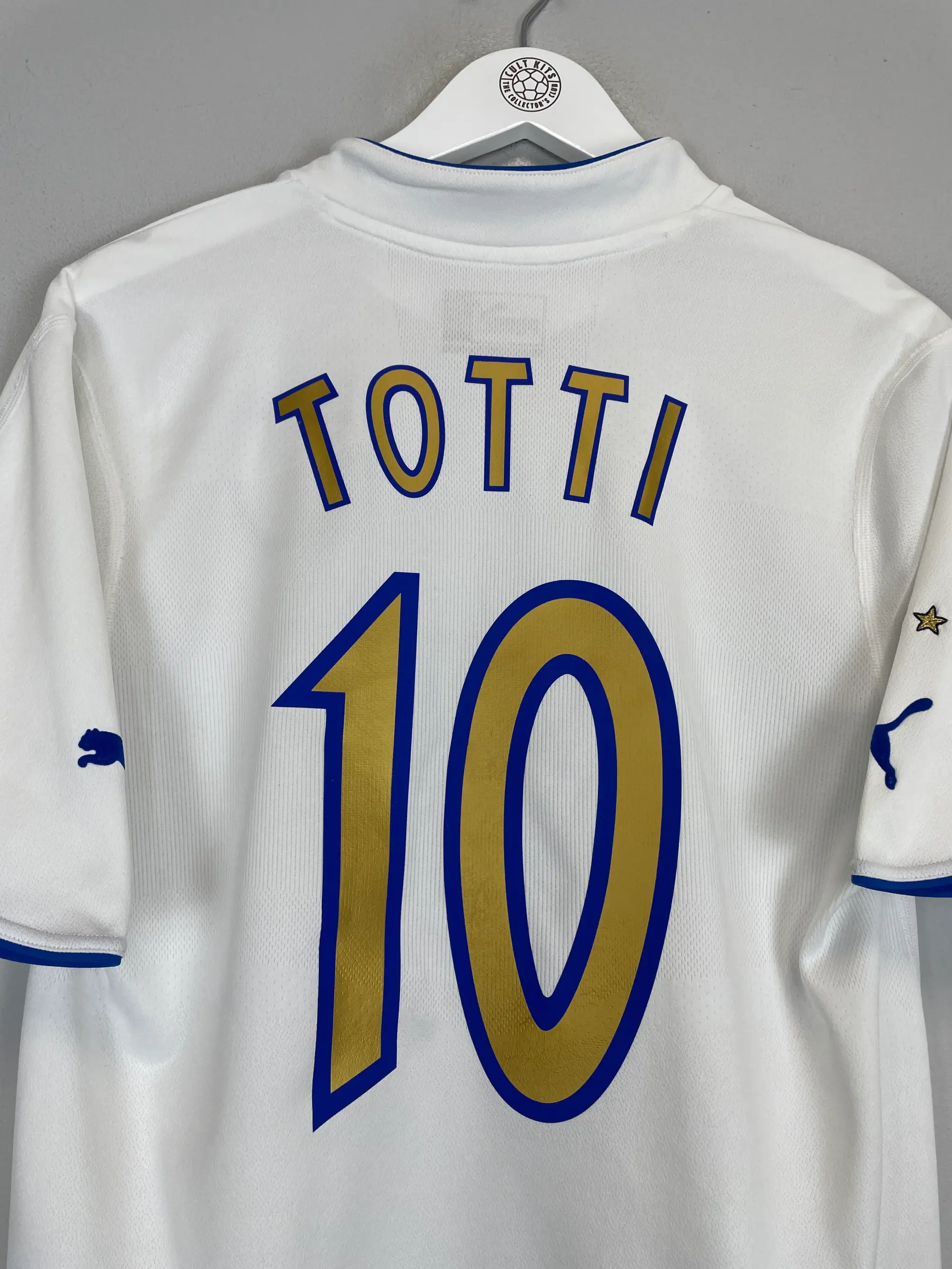 2003/04 ITALY TOTTI #10 AWAY SHIRT (M) PUMA | Cult Kits