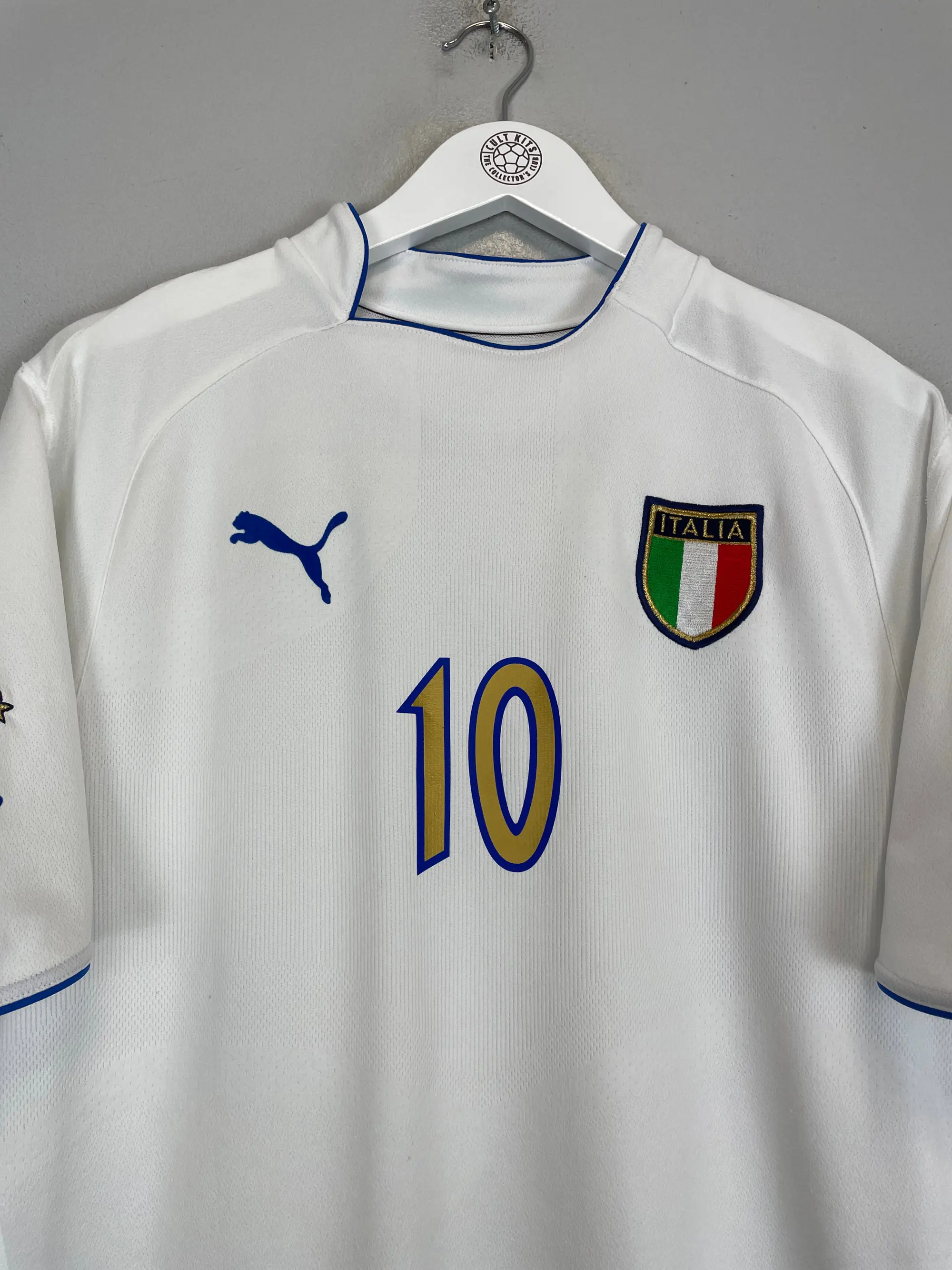 2003/04 ITALY TOTTI #10 AWAY SHIRT (M) PUMA | Cult Kits