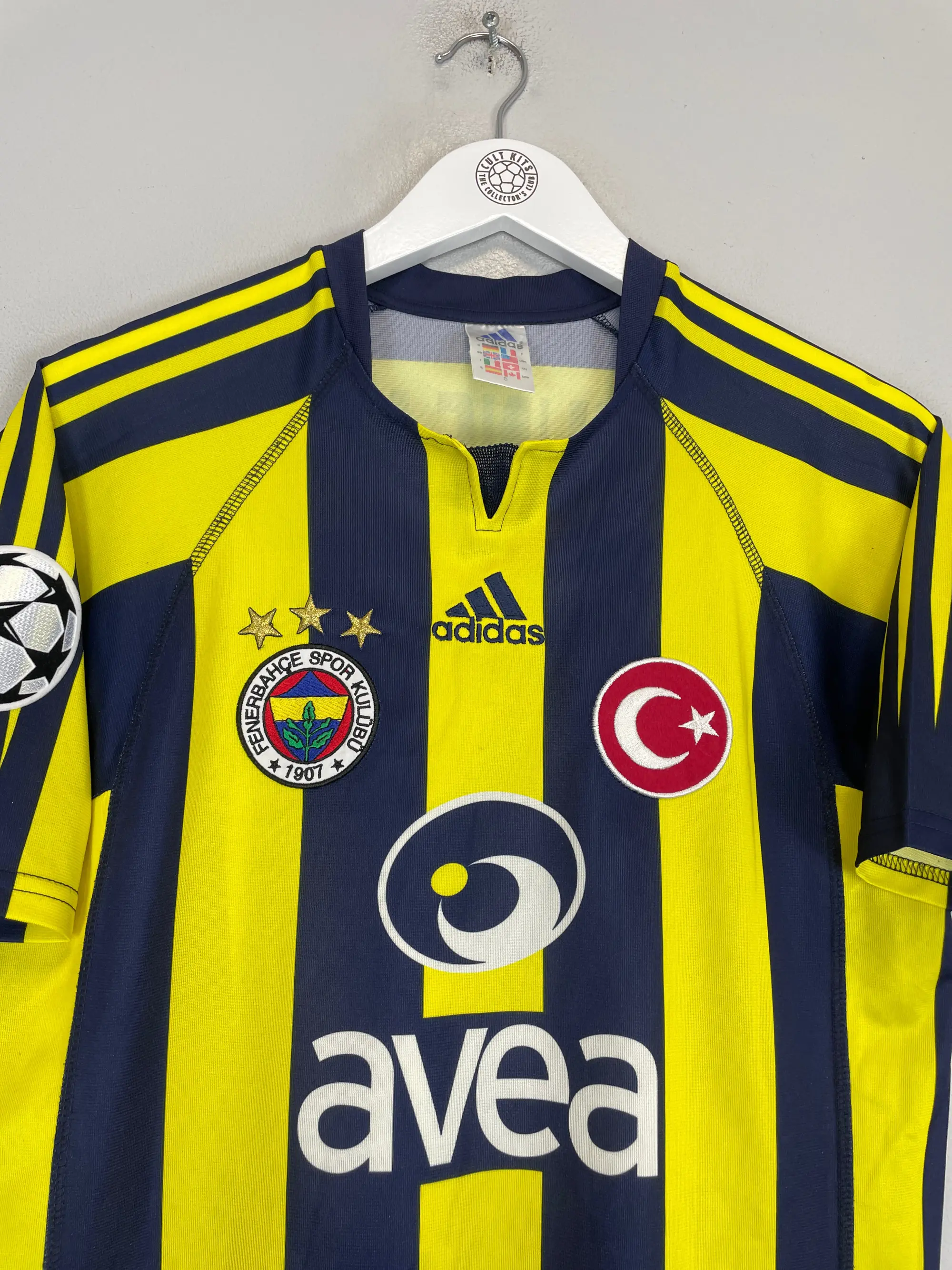 2004/06 FENERBAHCE TUNCAY #10 C/L HOME SHIRT (S) ADIDAS | Cult Kits