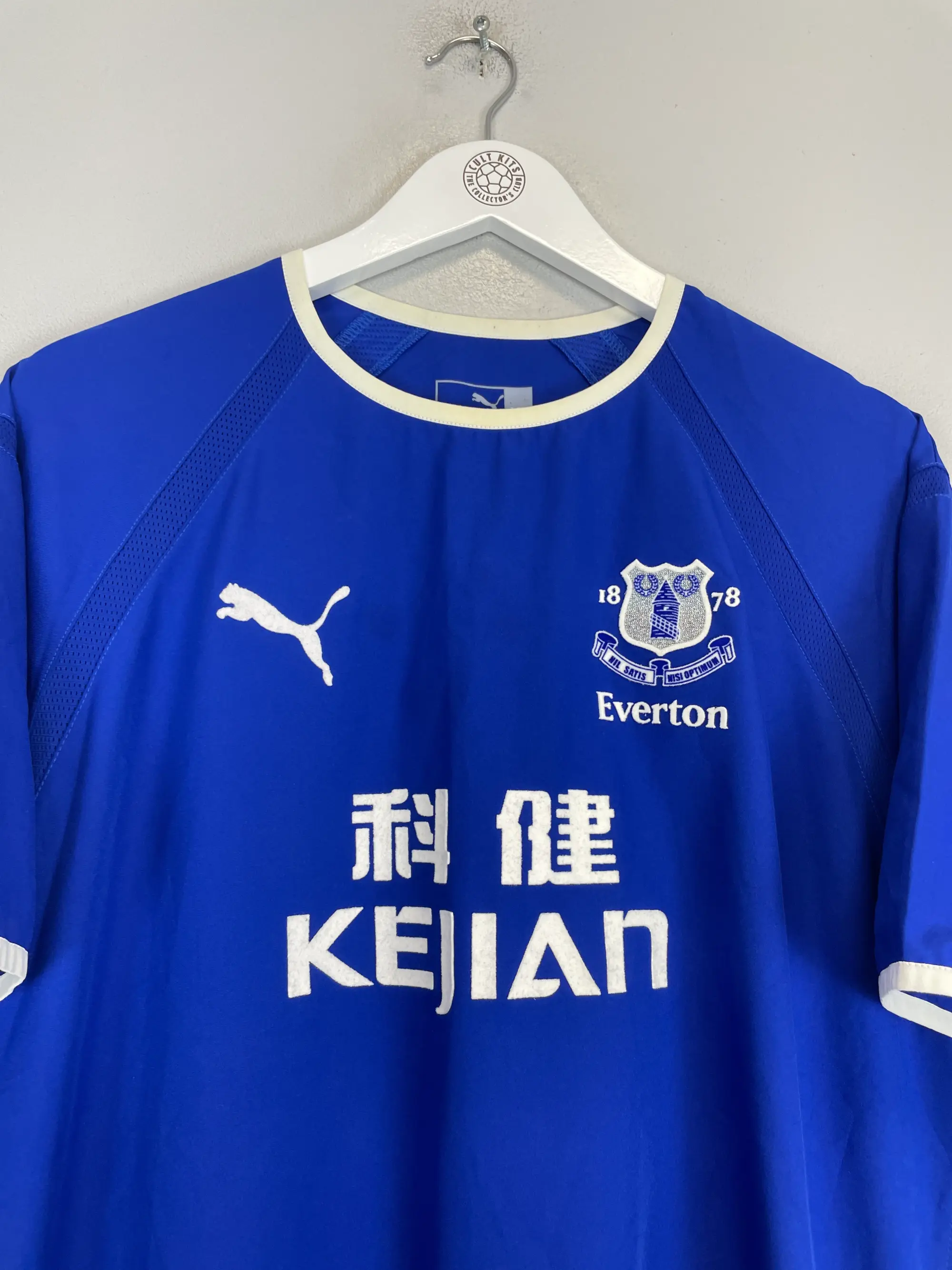 2003/04 EVERTON GRAVESEN #16 HOME SHIRT (XL) PUMA | Cult Kits