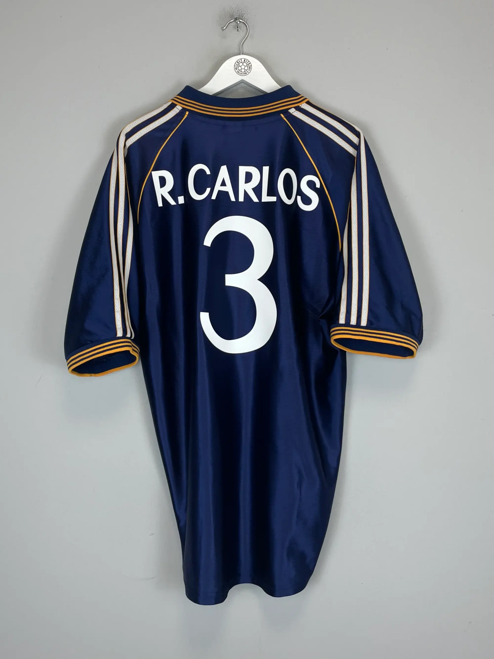 1998/99 REAL MADRID R.CARLOS #3 THIRD SHIRT (XL) ADIDAS | Cult Kits