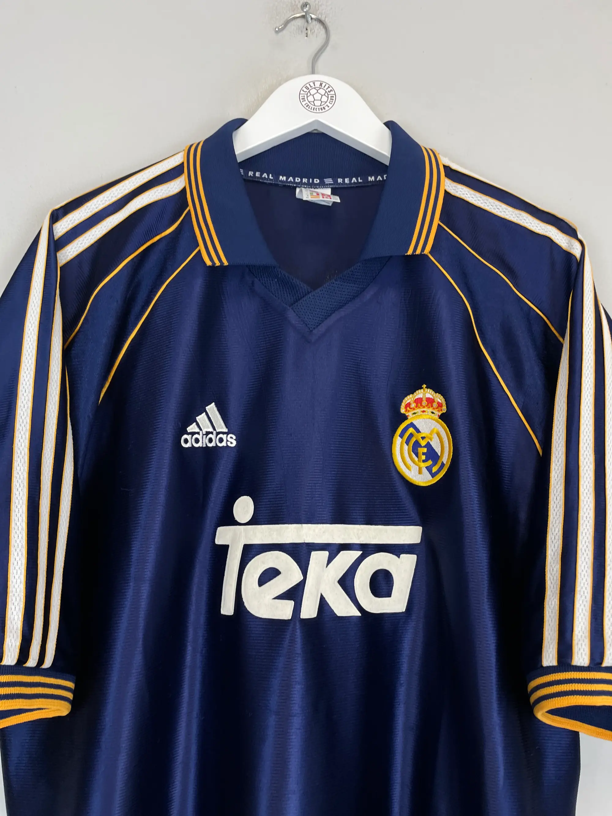 1998/99 REAL MADRID R.CARLOS #3 THIRD SHIRT (XL) ADIDAS | Cult Kits