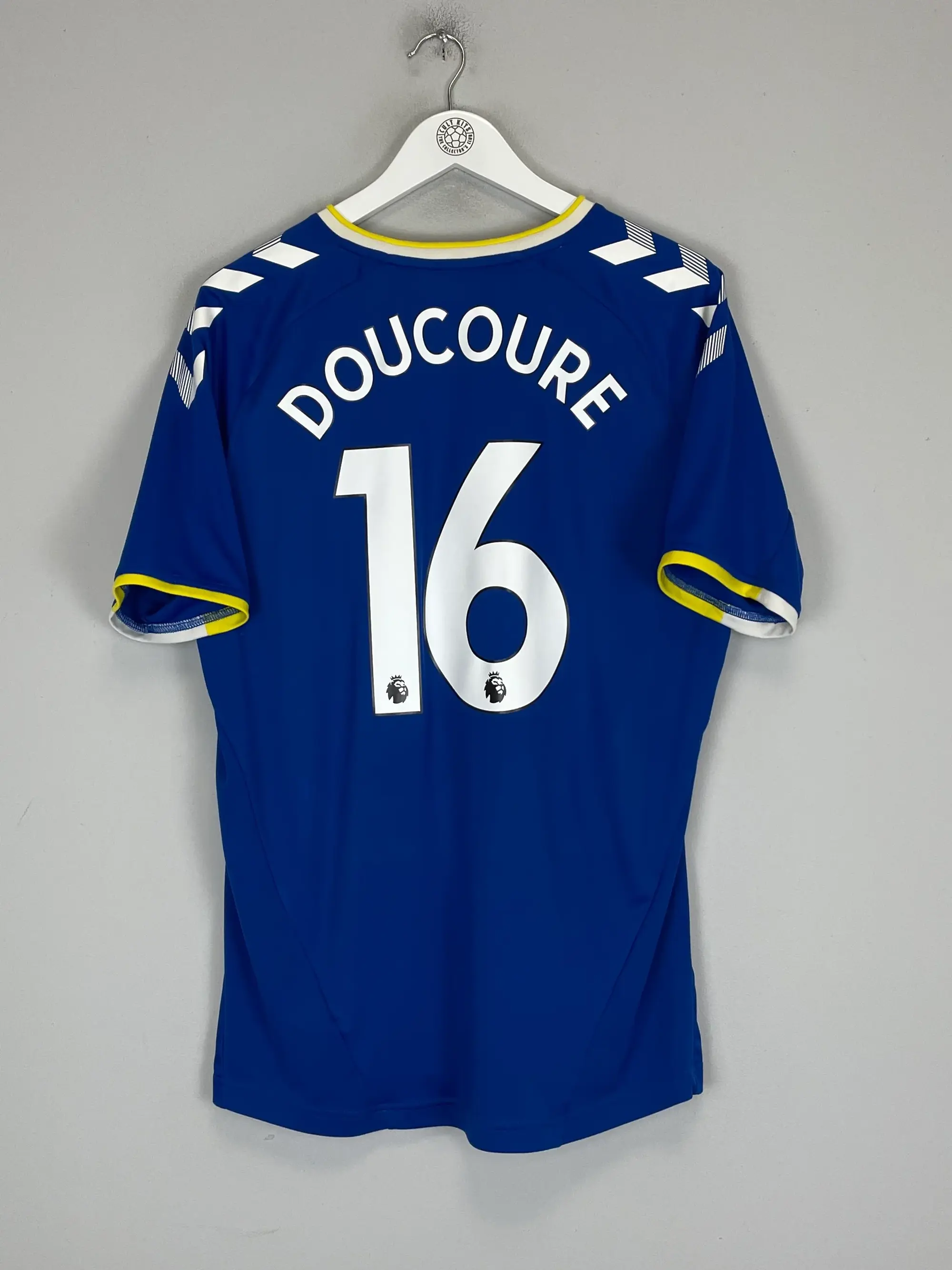 2021/22 EVERTON DOUCOURE #16 HOME SHIRT (L) HUMMEL | Cult Kits