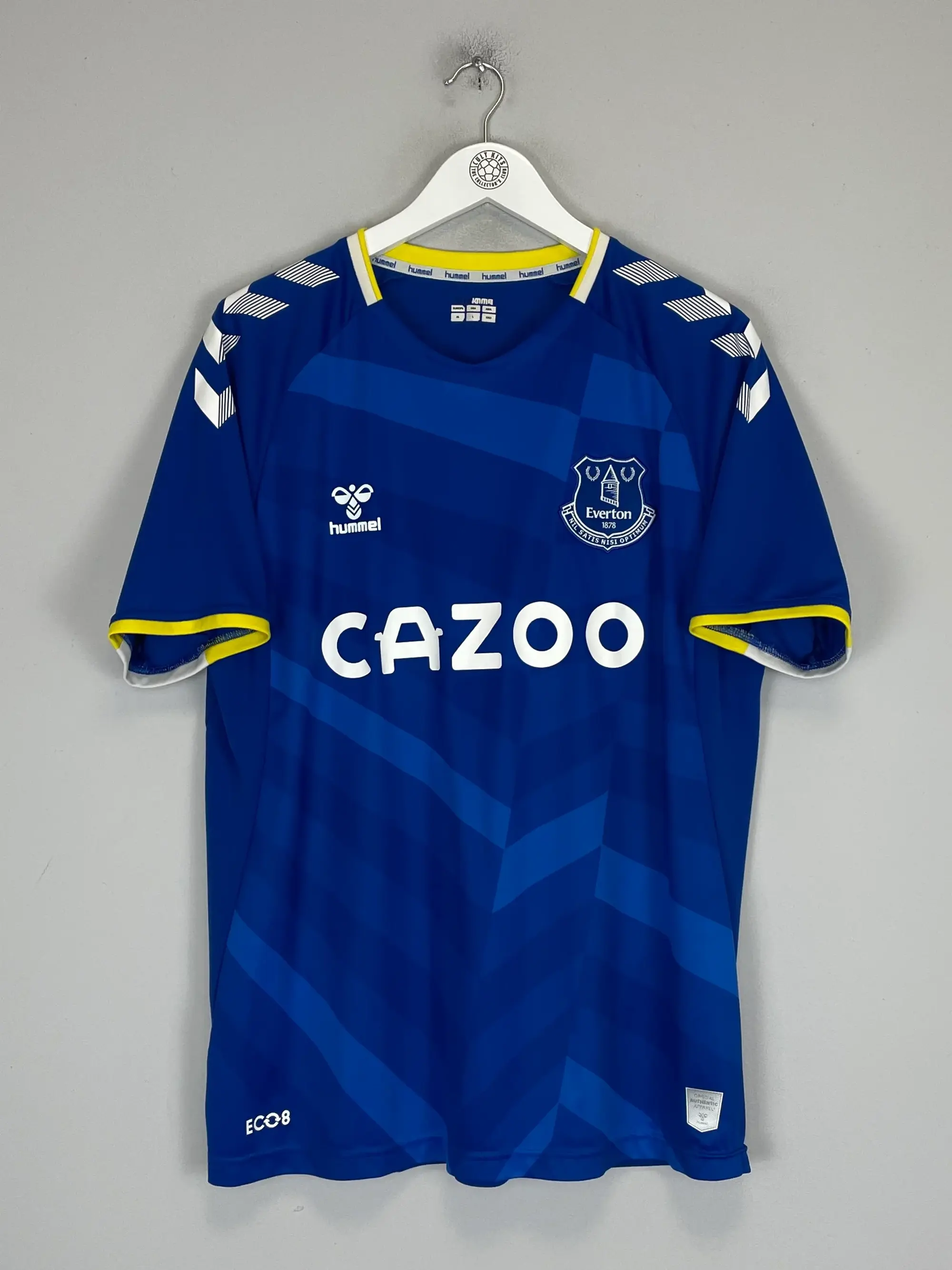 2021/22 EVERTON DOUCOURE #16 HOME SHIRT (L) HUMMEL | Cult Kits
