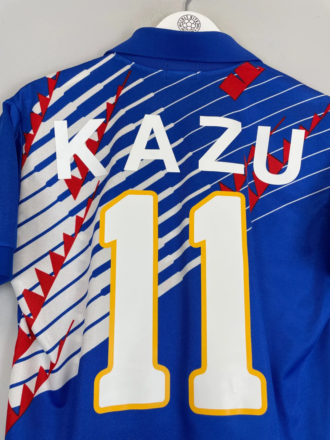 1994 JAPAN KAZU #11 HOME SHIRT (M) ASICS | Cult Kits | CKits-1545