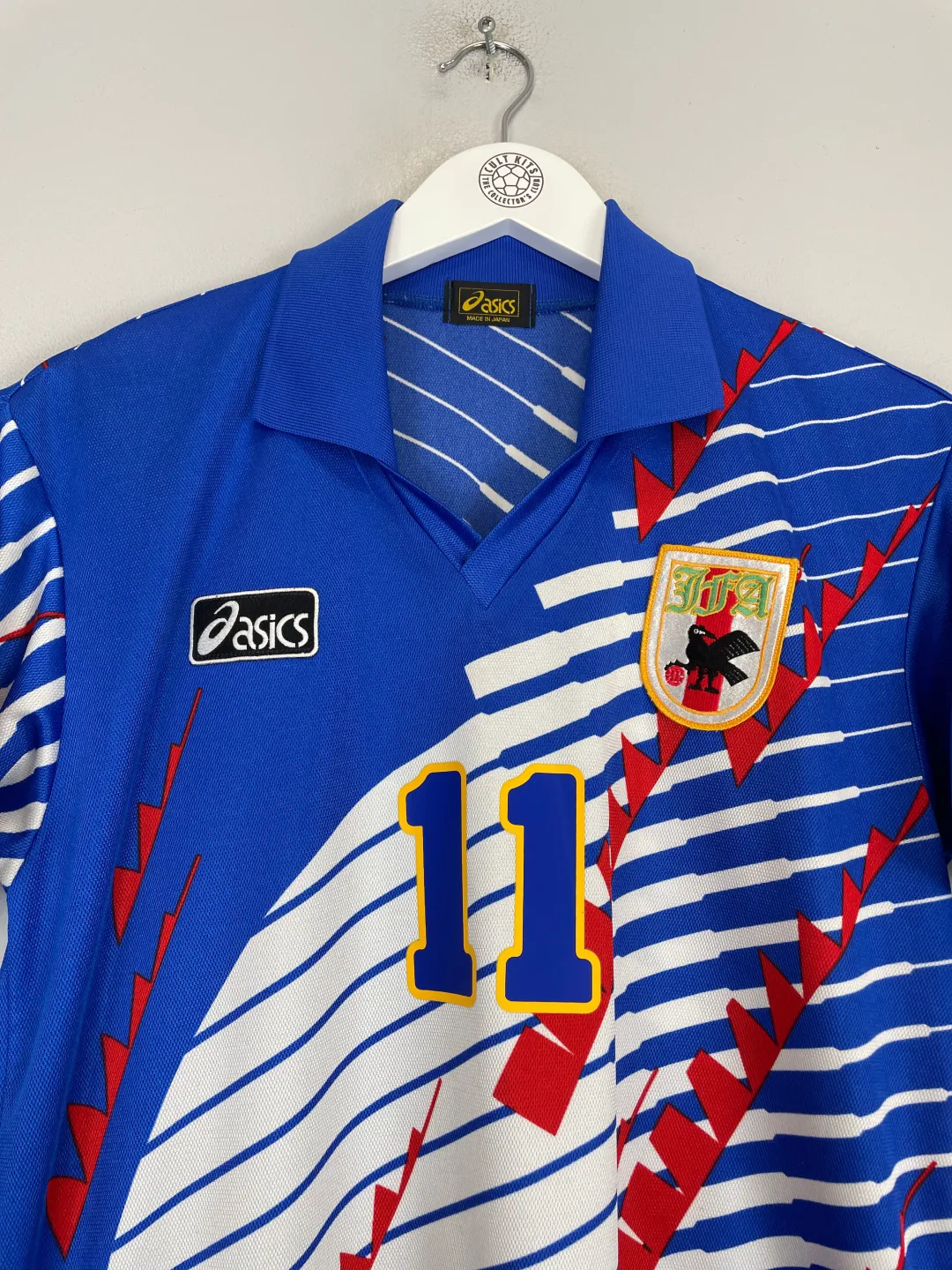 1994 JAPAN KAZU #11 HOME SHIRT (M) ASICS | Cult Kits | CKits-1545