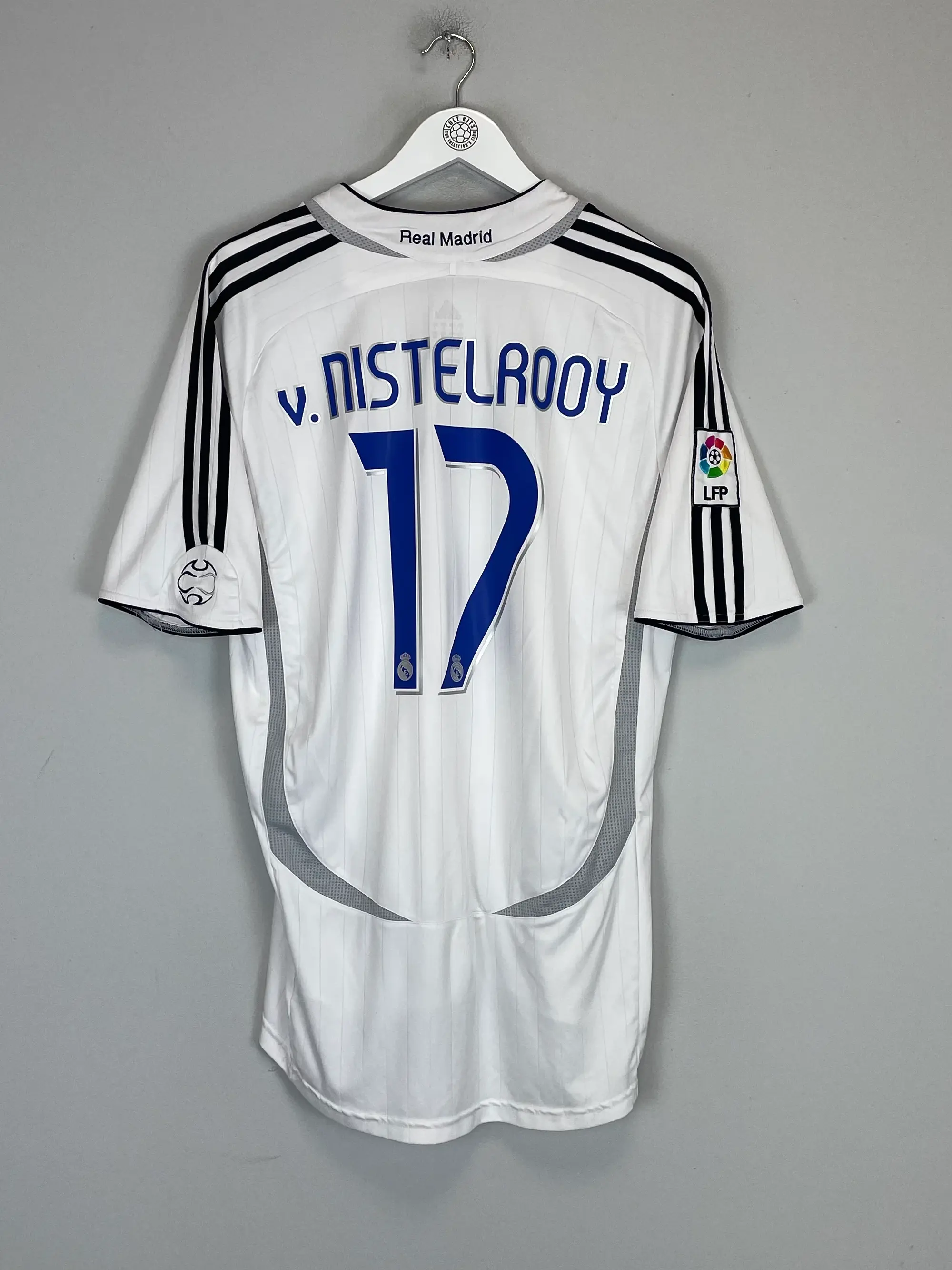 2006/07 REAL MADRID V.NISTELROOY #17 HOME SHIRT (L) ADIDAS | Cult Kits