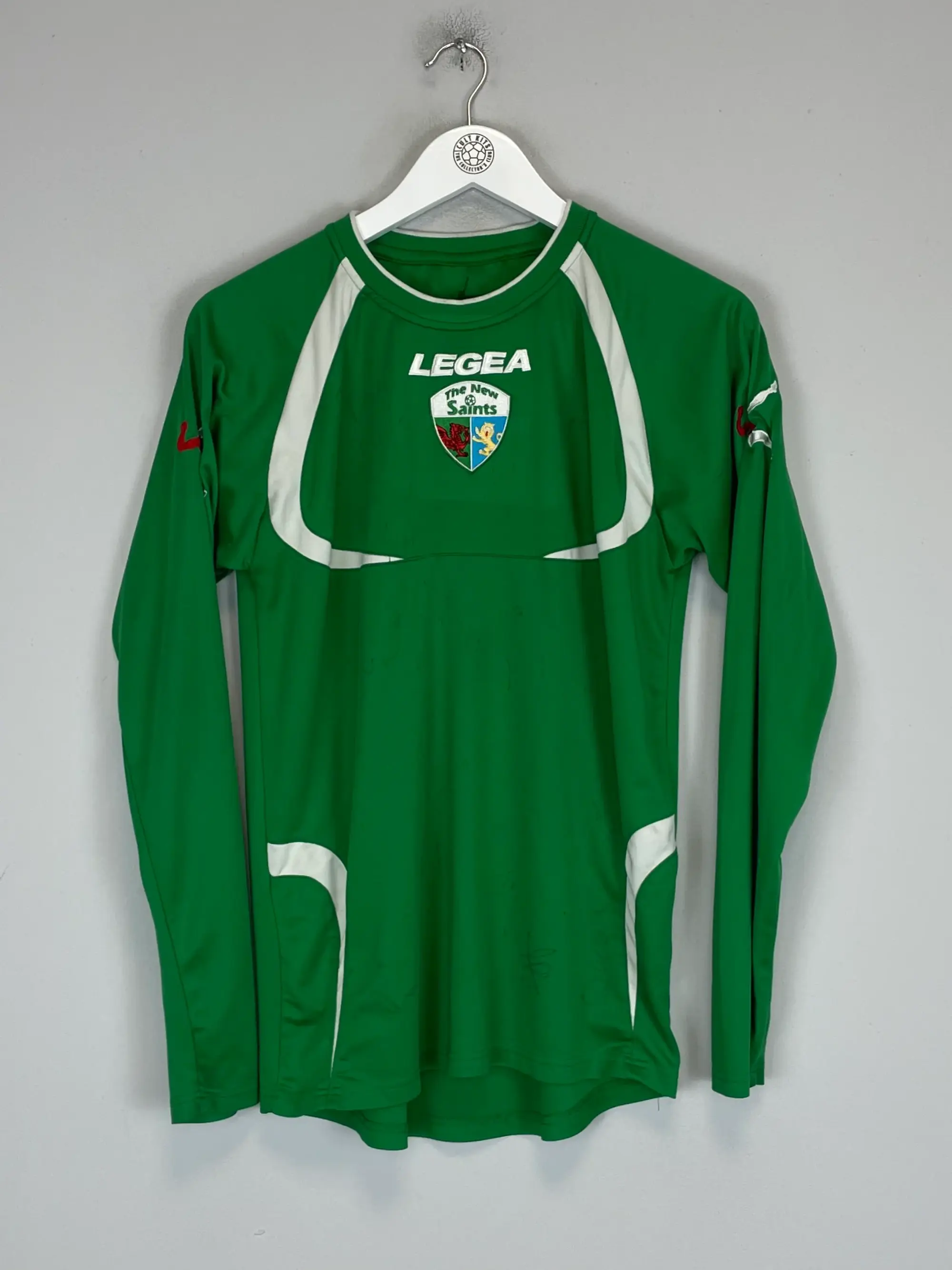 2005/06 THE NEW SAINTS *SQUAD SIGNED* L/S HOME SHIRT (M) LEGEA | Cult Kits